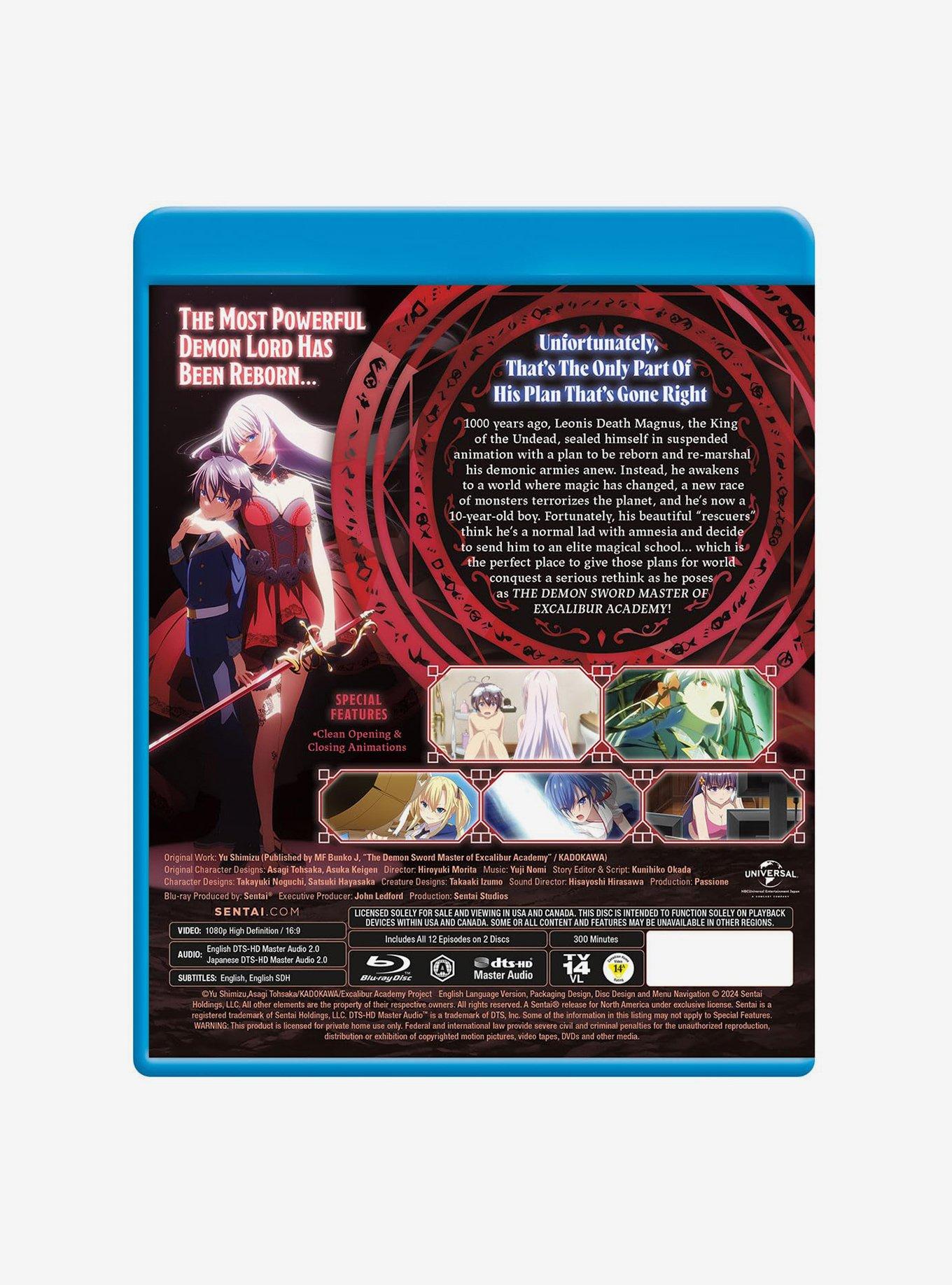 The Demon Sword Master Of Excalibur Academy: Season 1 Blu-Ray Disc, , hi-res