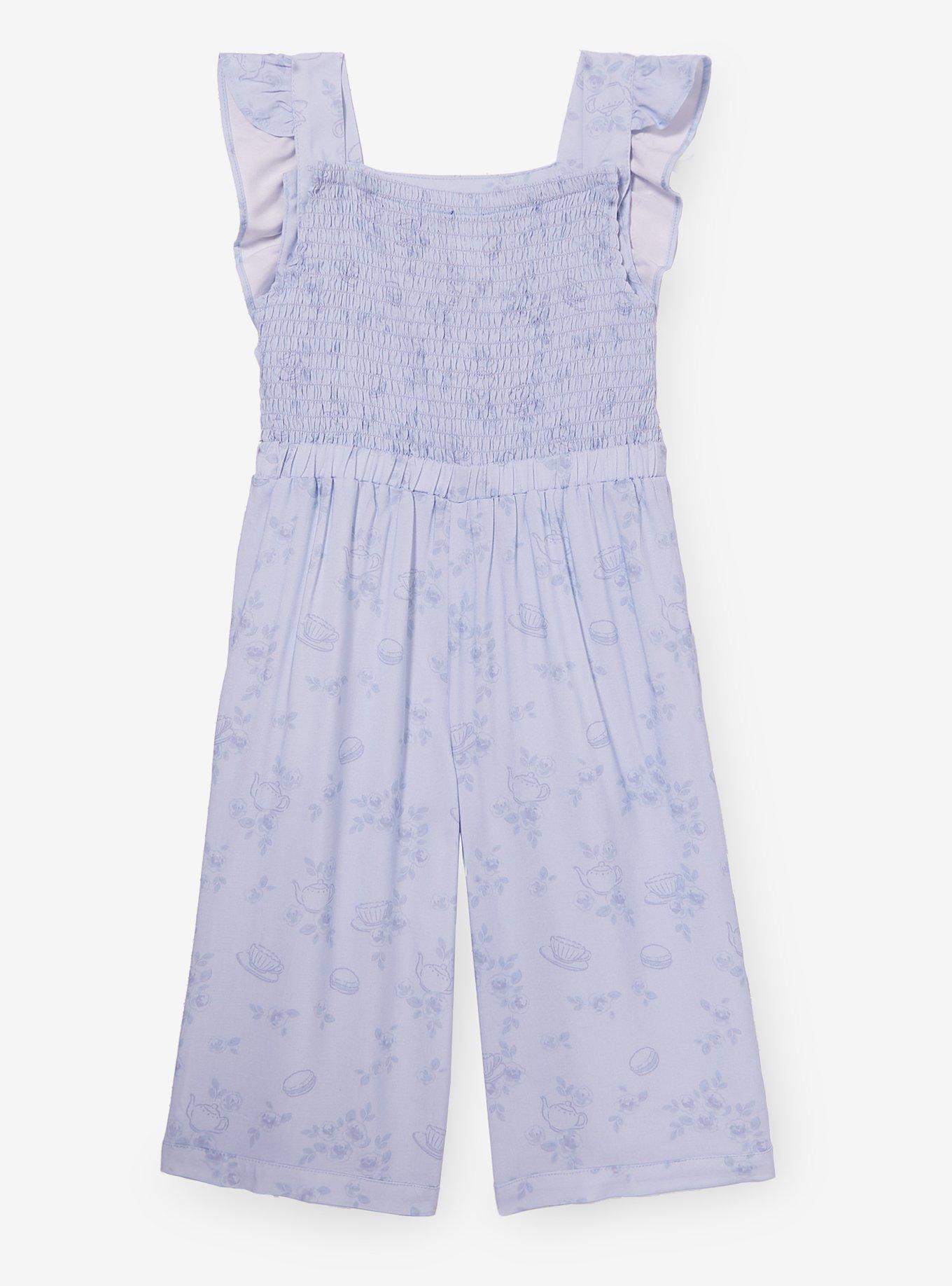 Disney The Aristocats Marie Toddler Ruffle Romper, LIGHT BLUE, alternate