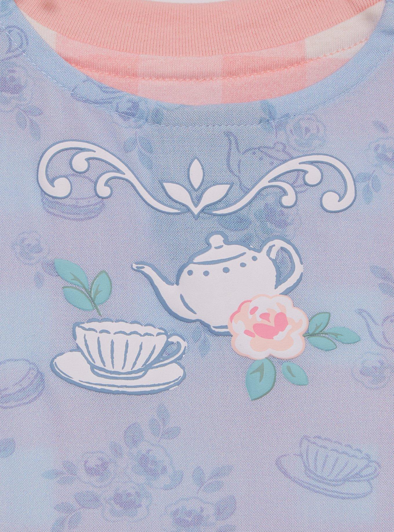 Disney The Aristocats Marie Teacup Infant T-Shirt & Overalls Set - BoxLunch Exclusive, PINK, alternate