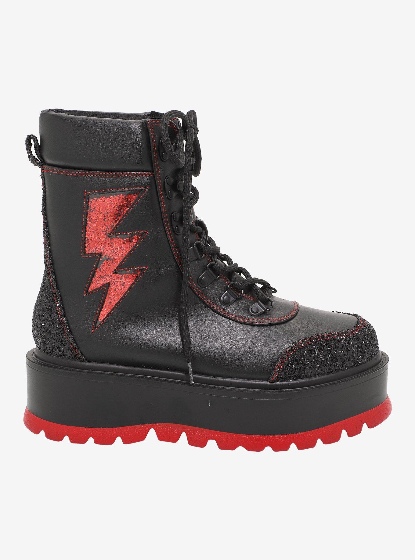 Koi The Rocky Horror Picture Show Time Warp Combat Boots, , hi-res