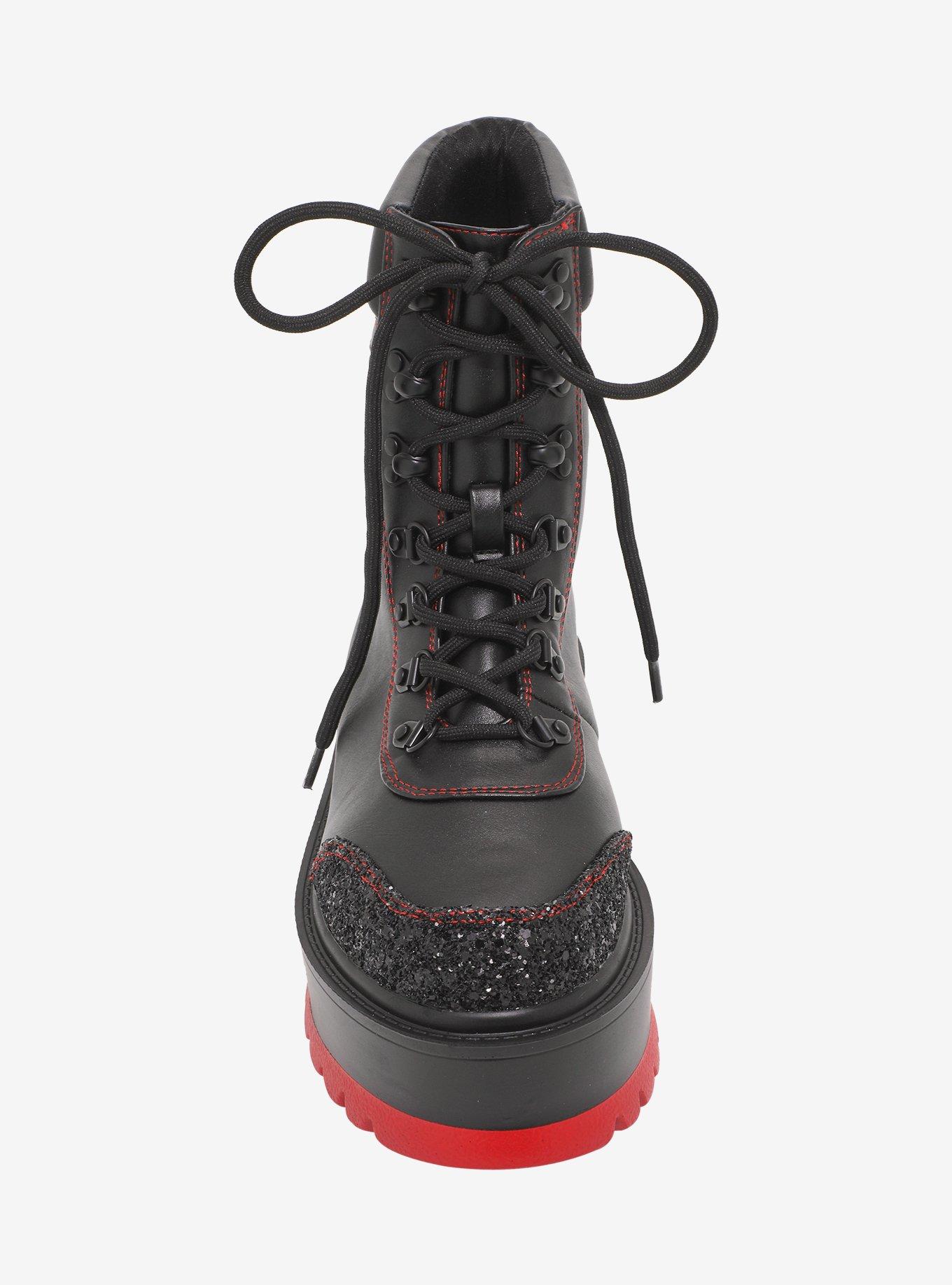 Koi The Rocky Horror Picture Show Time Warp Combat Boots, MULTI, alternate