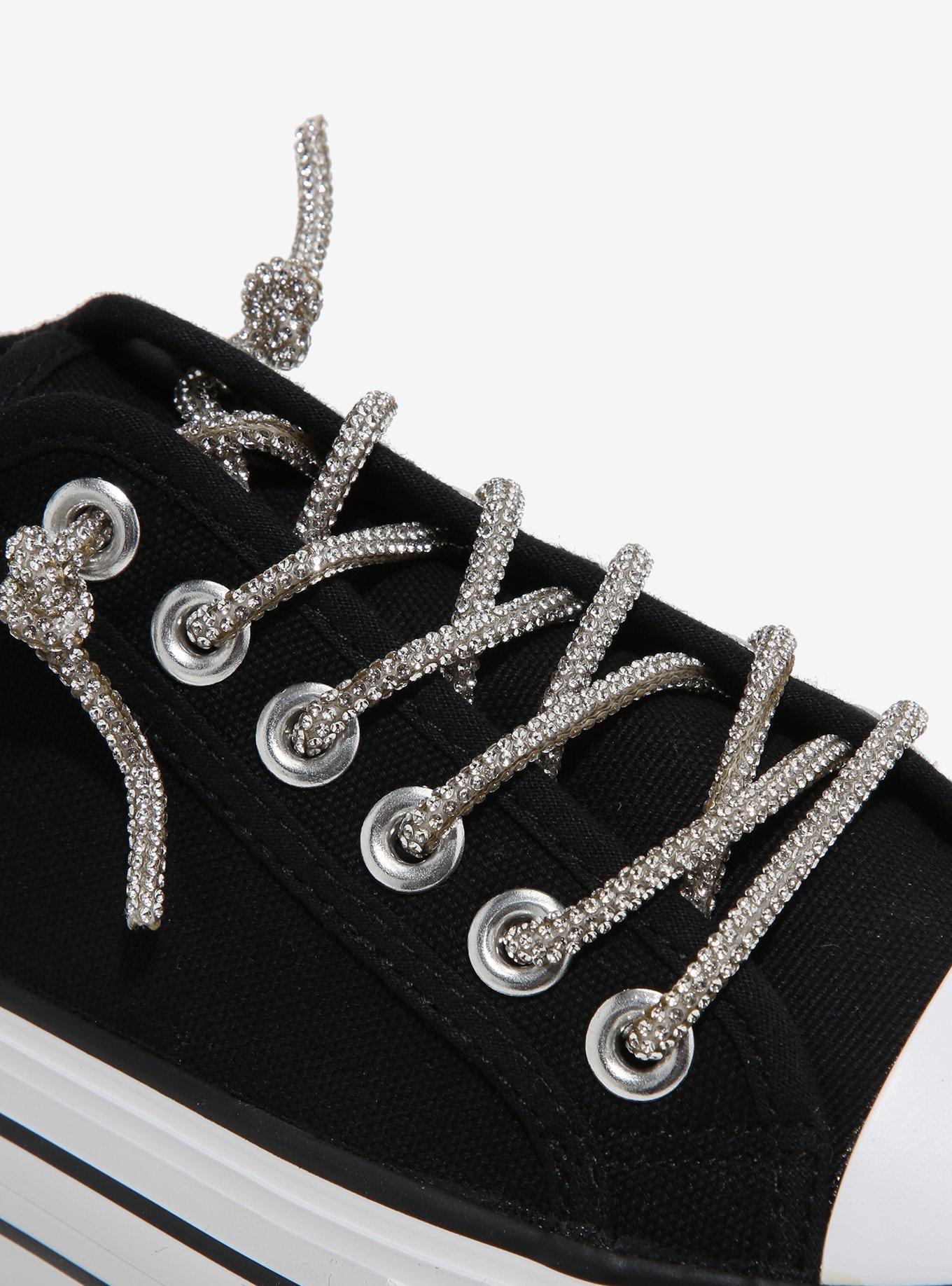 Yoki Black & White Libra Sneakers, MULTI, alternate
