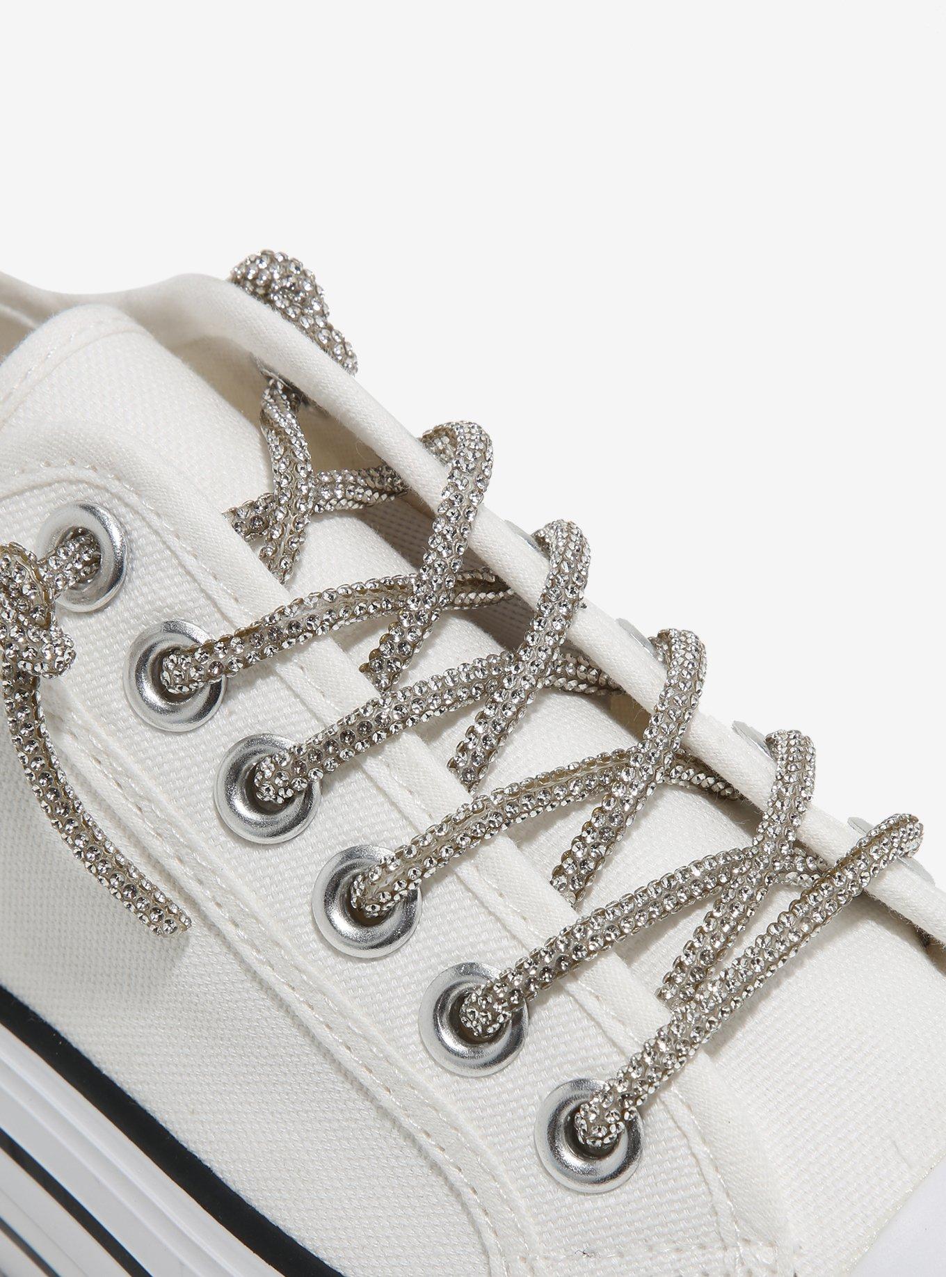 Yoki White Libra Sneakers, MULTI, alternate