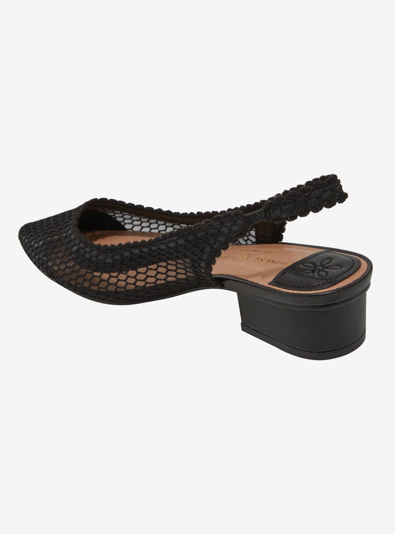 Chinese Laundry Black Mesh Heels, MULTI, alternate
