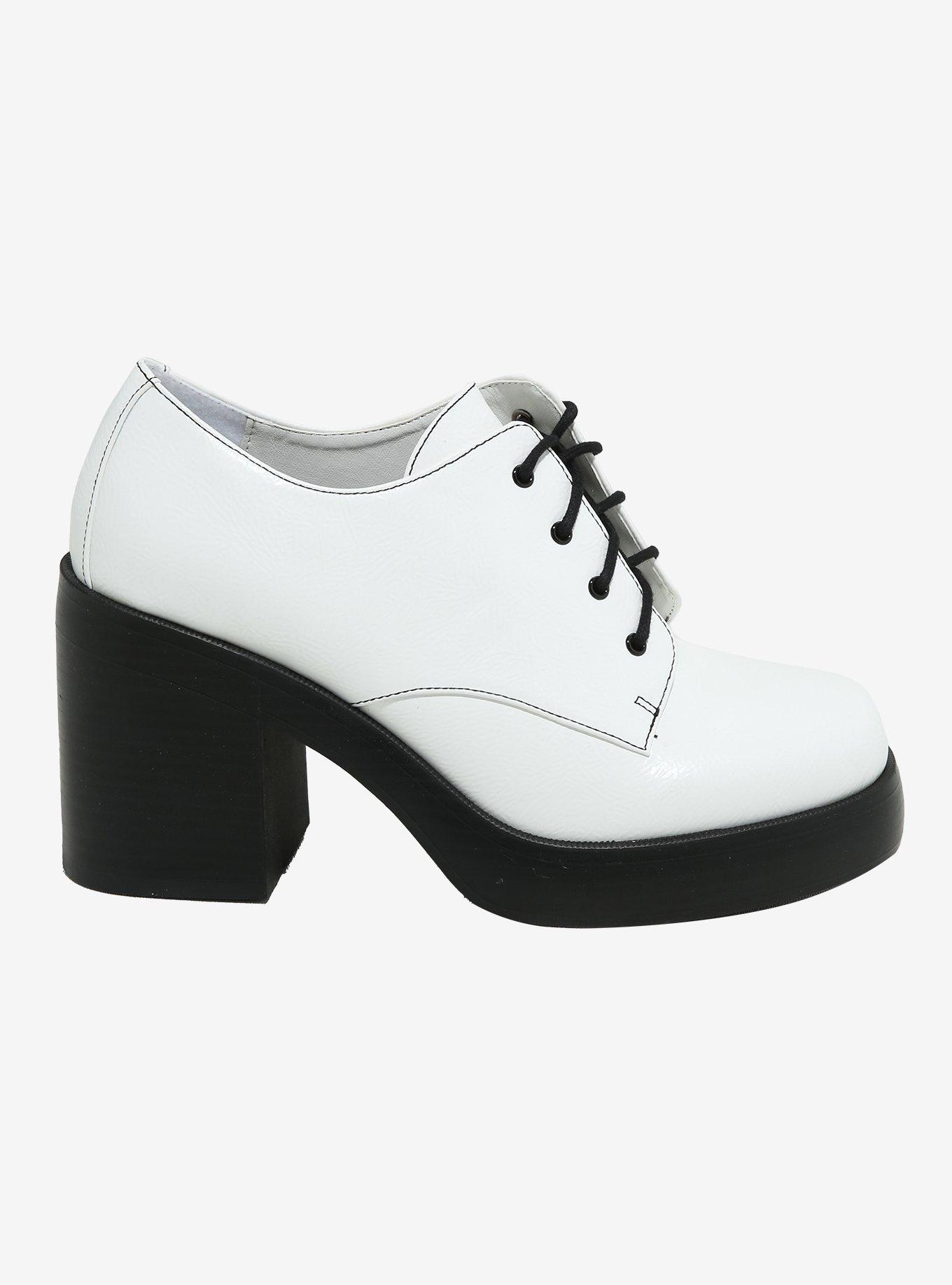 Dirty Laundry White Gatsby Oxford Heels, MULTI, alternate