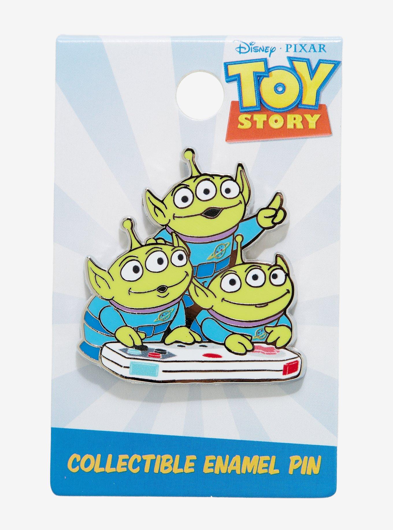 Disney Pixar Toy Story Aliens Enamel Pin, , alternate