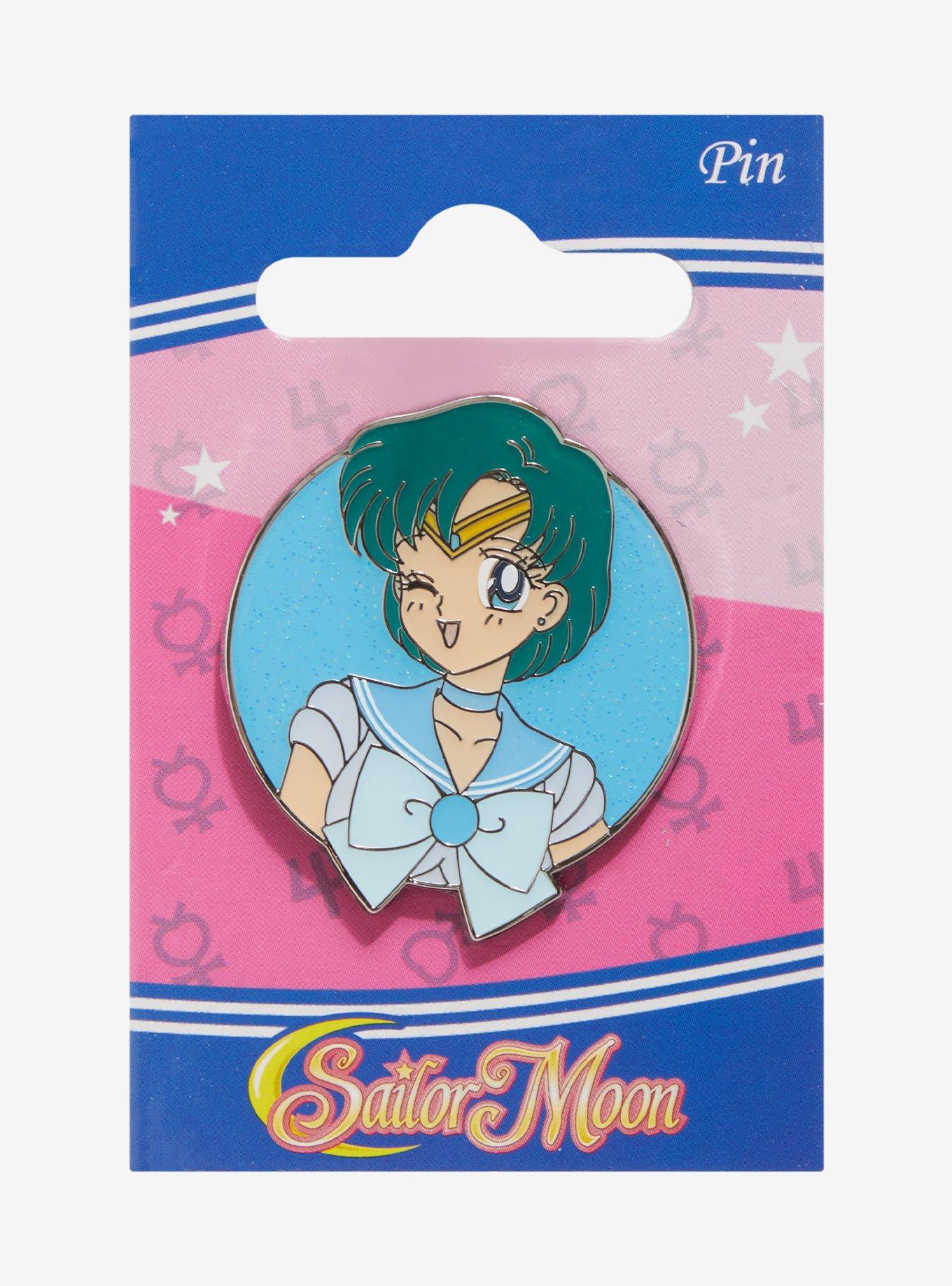 Pretty Guardian Sailor Moon Sailor Jupiter Glitter Enamel Pin, , hi-res