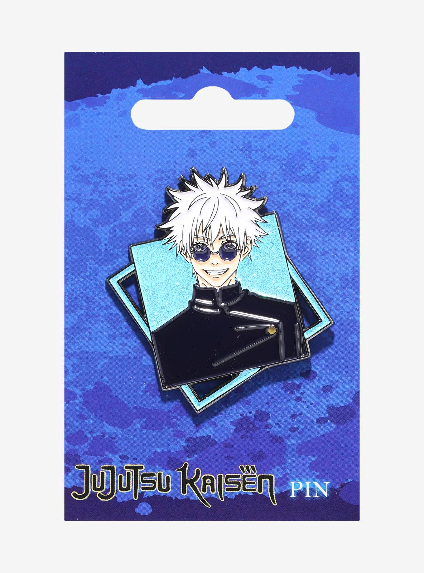 Jujutsu Kaisen Gojo Glitter Frame Enamel Pin, , hi-res