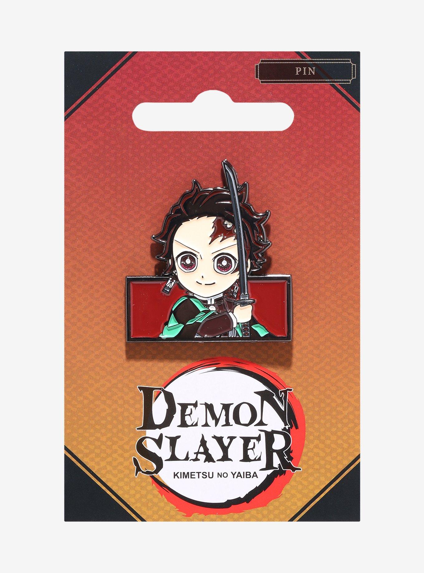 Demon Slayer: Kimetsu No Yaiba Chibi Tanjiro Enamel Pin, , hi-res
