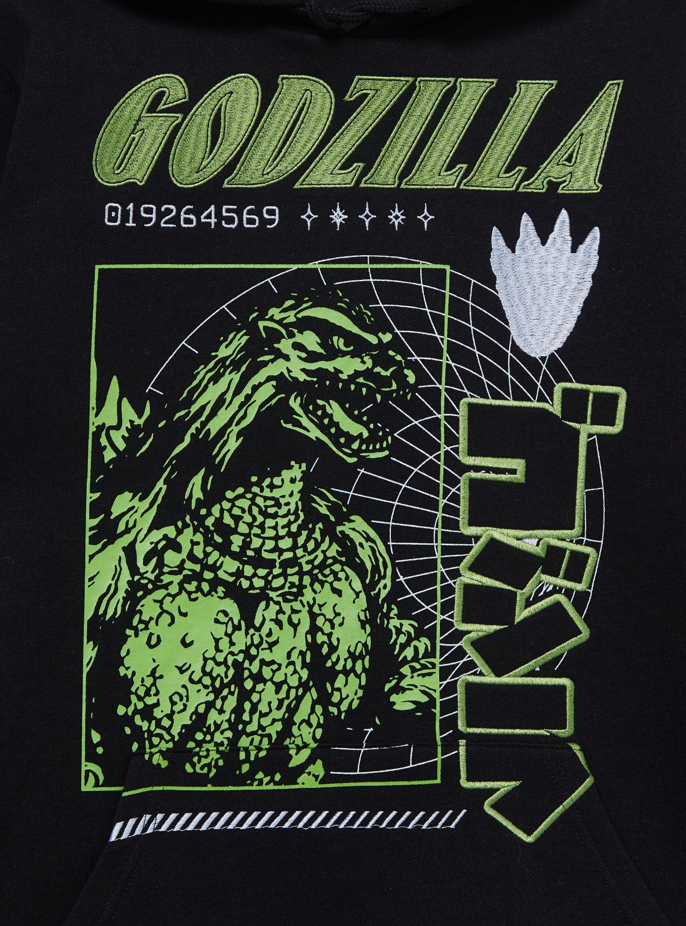 Godzilla Tonal Graphic Hoodie — BoxLunch Exclusive, , hi-res