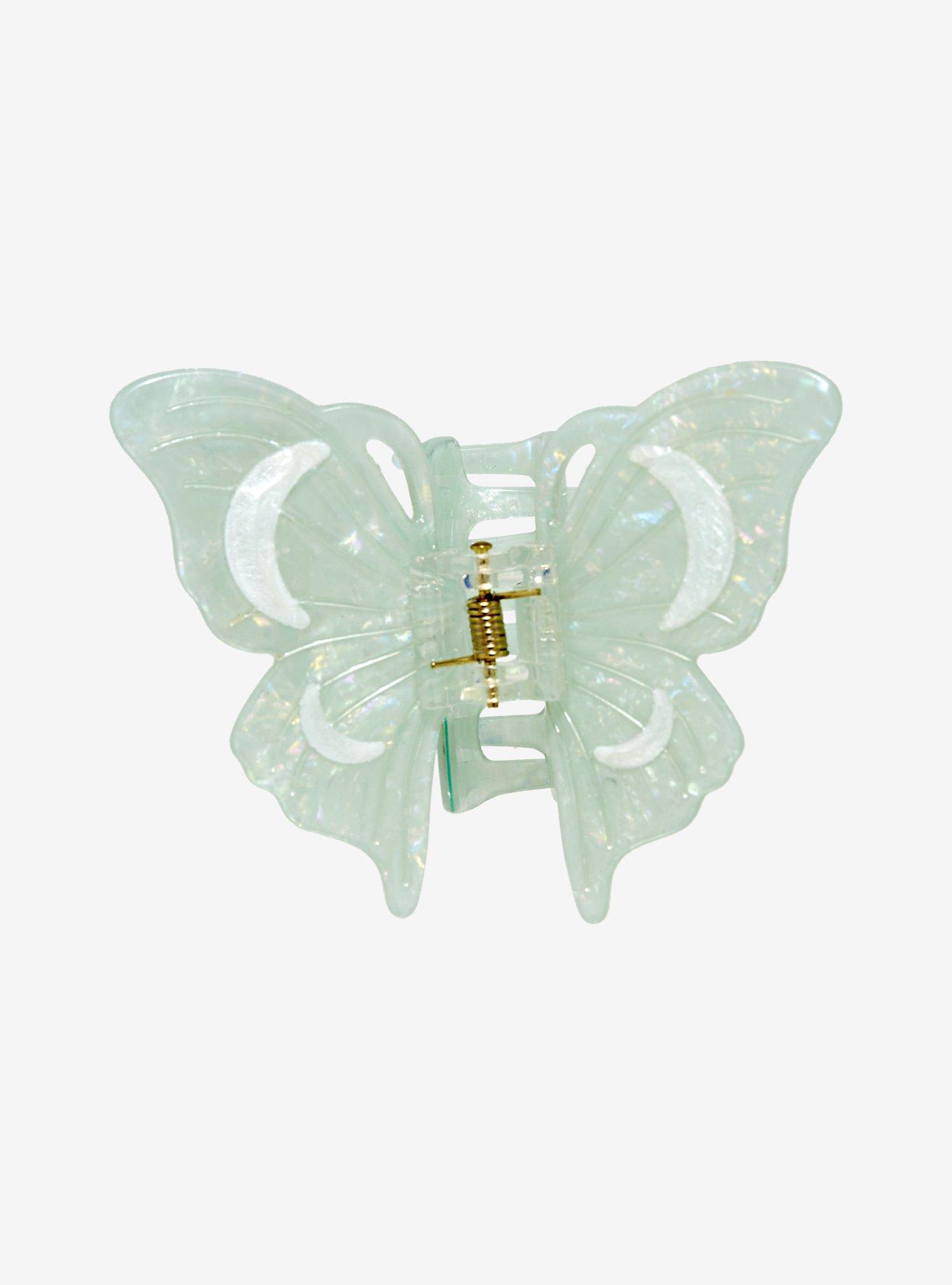 Thorn & Fable Lunar Moth Claw Hair Clip, , alternate