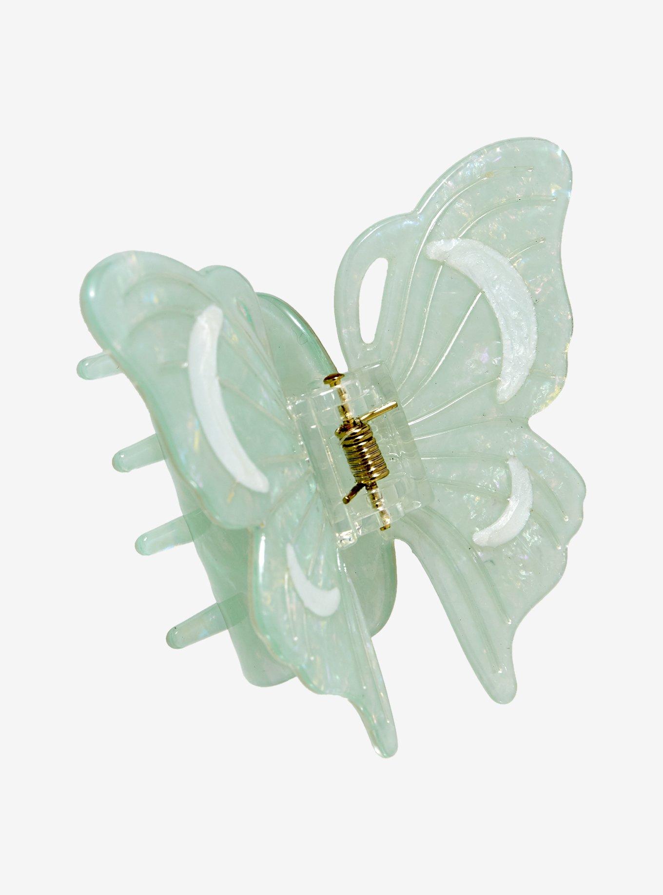 Thorn & Fable Lunar Moth Claw Hair Clip, , alternate