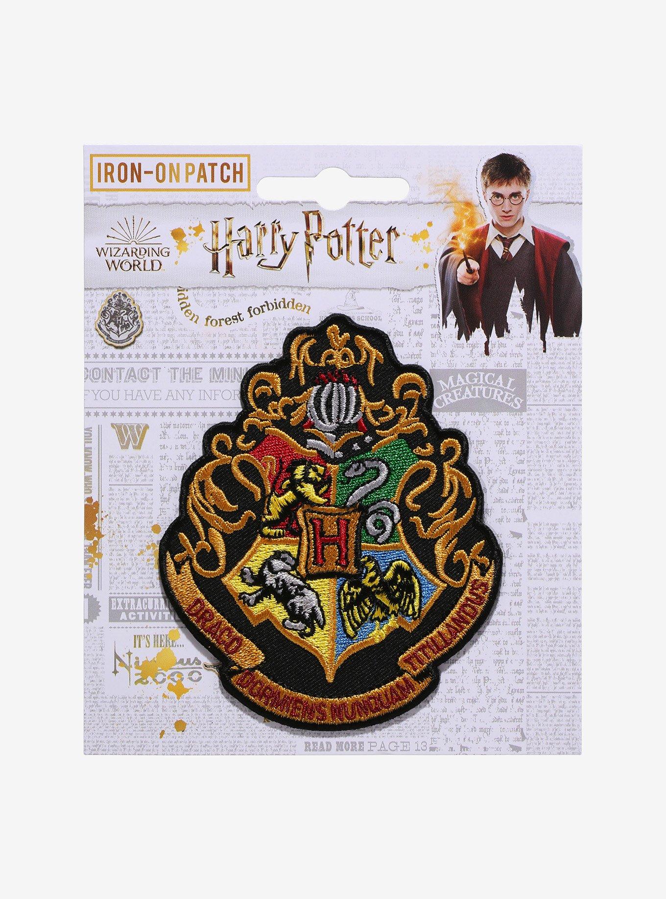 Harry Potter Hogwarts Crest Patch, , hi-res