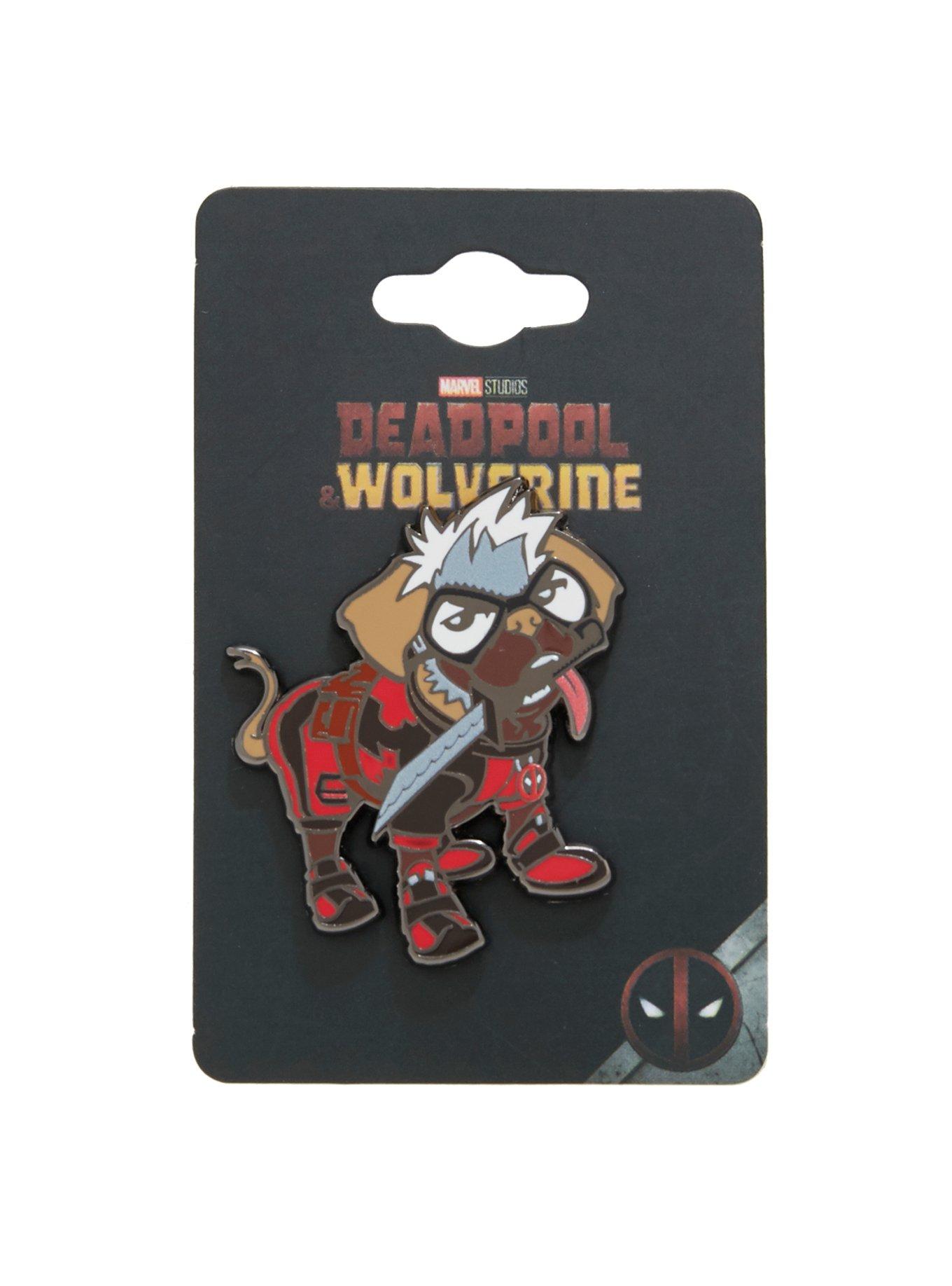 Marvel Deadpool & Wolverine Dogpool Enamel Pin, , hi-res