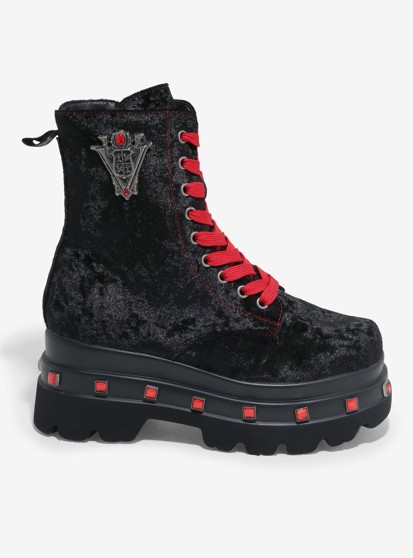 Koi X Twilight Volterra Volturi Platform Boots, MULTI, alternate