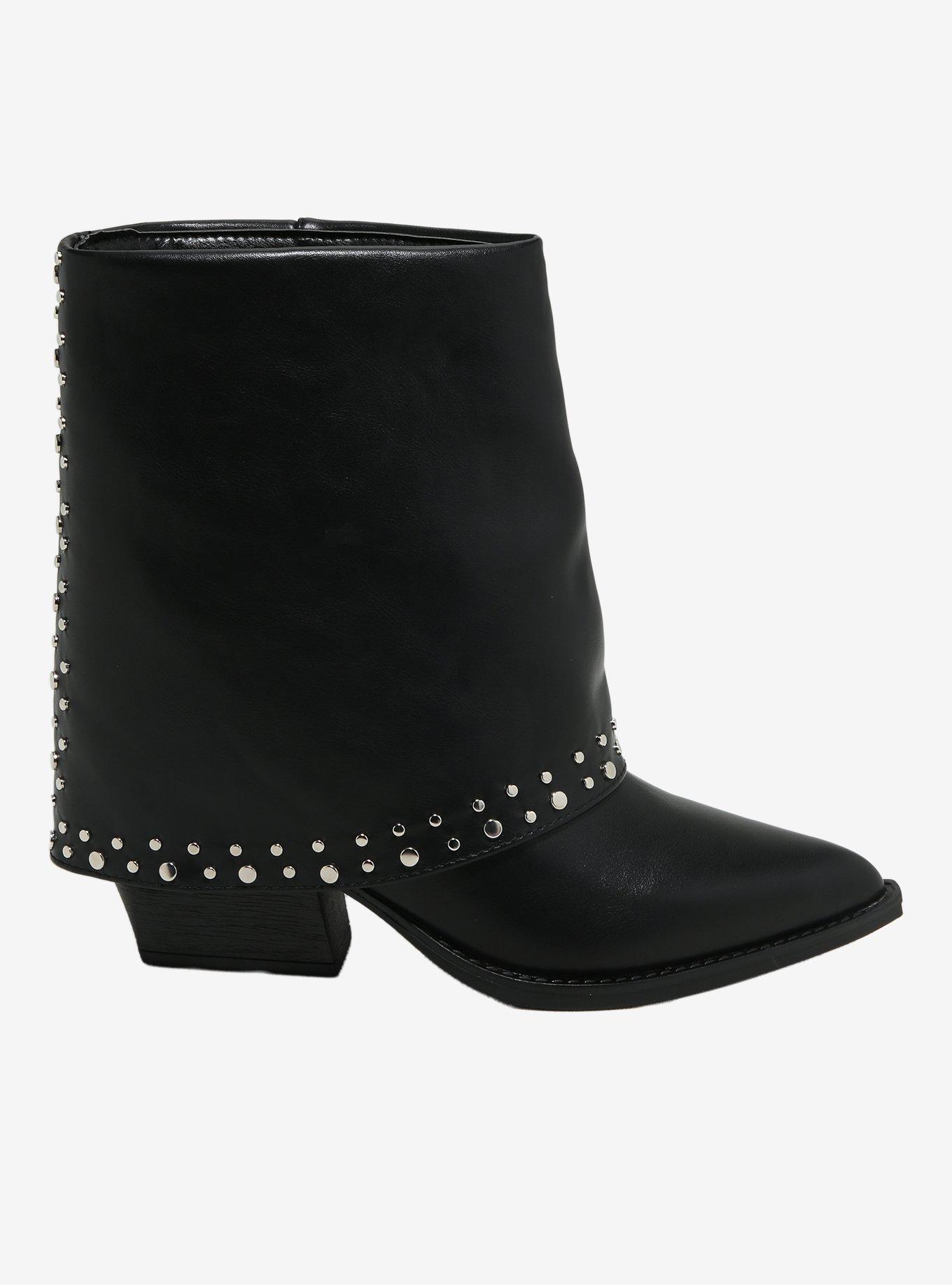 Yoki Black Stud Gayle Boots, MULTI, alternate