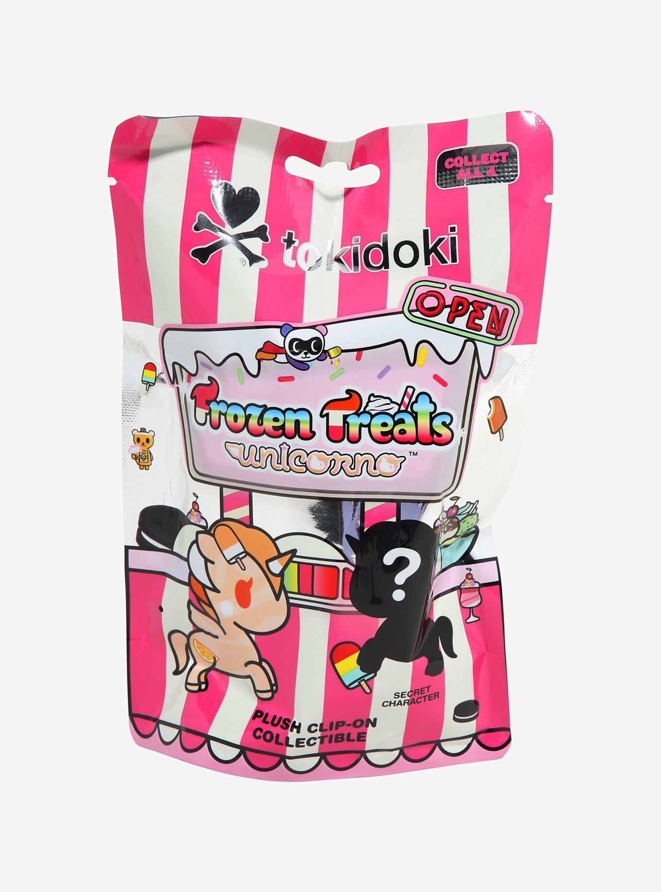 tokidoki Frozen Treats Unicornos Blind Bag Plush Key Chain, , hi-res