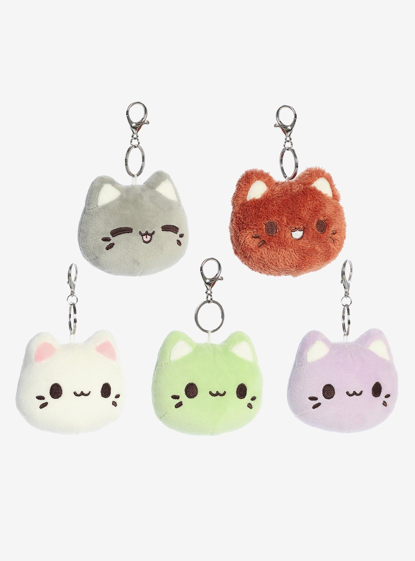 Tasty Peach Meowchi Mini Cats Blind Box Plush Key Chain, , hi-res