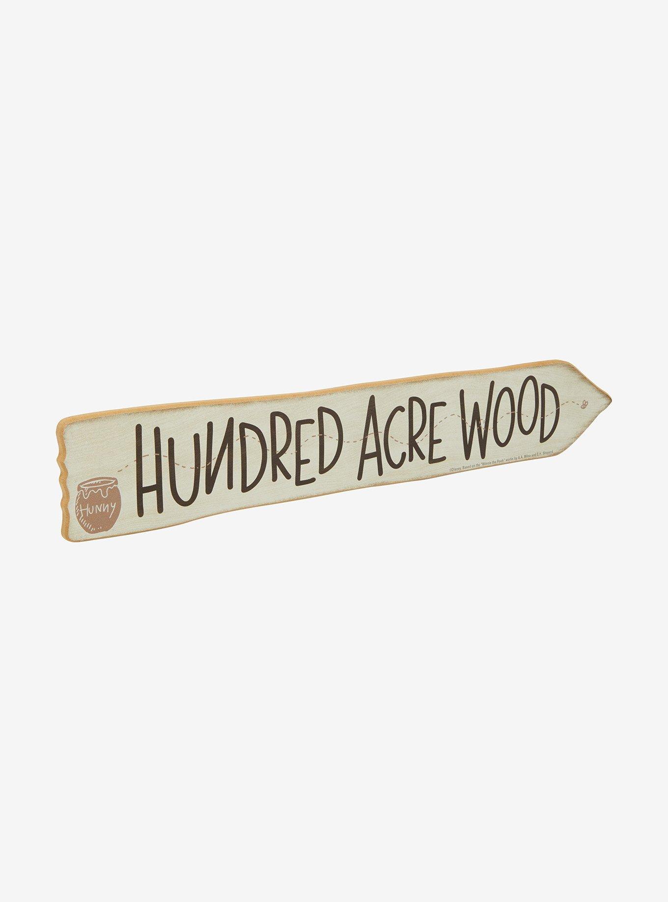 Disney Winnie the Pooh Hundred Acre Wood Arrow Wall Art, , alternate