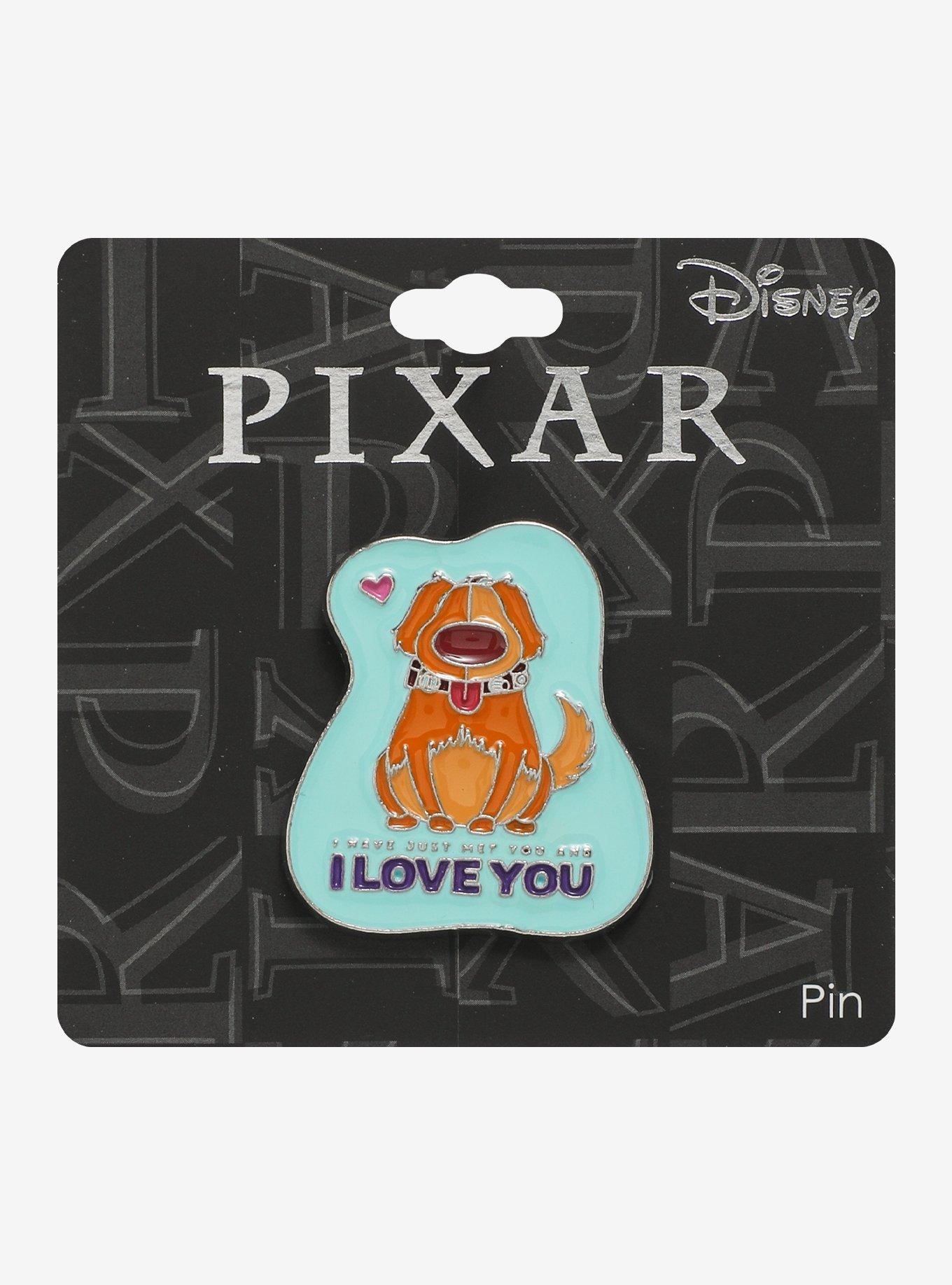 Disney Pixar Up Dug I Love You Enamel Pin, , hi-res