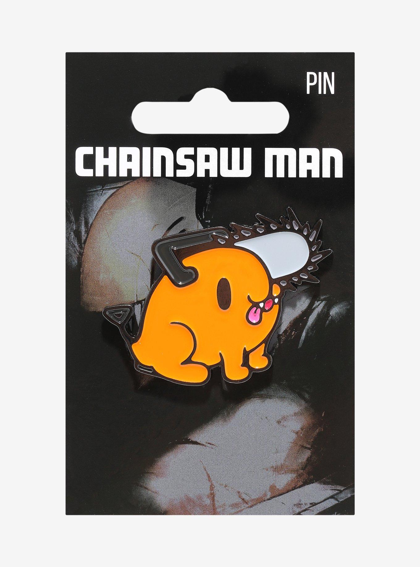 Chainsaw Man Pochita Enamel Pin, , hi-res