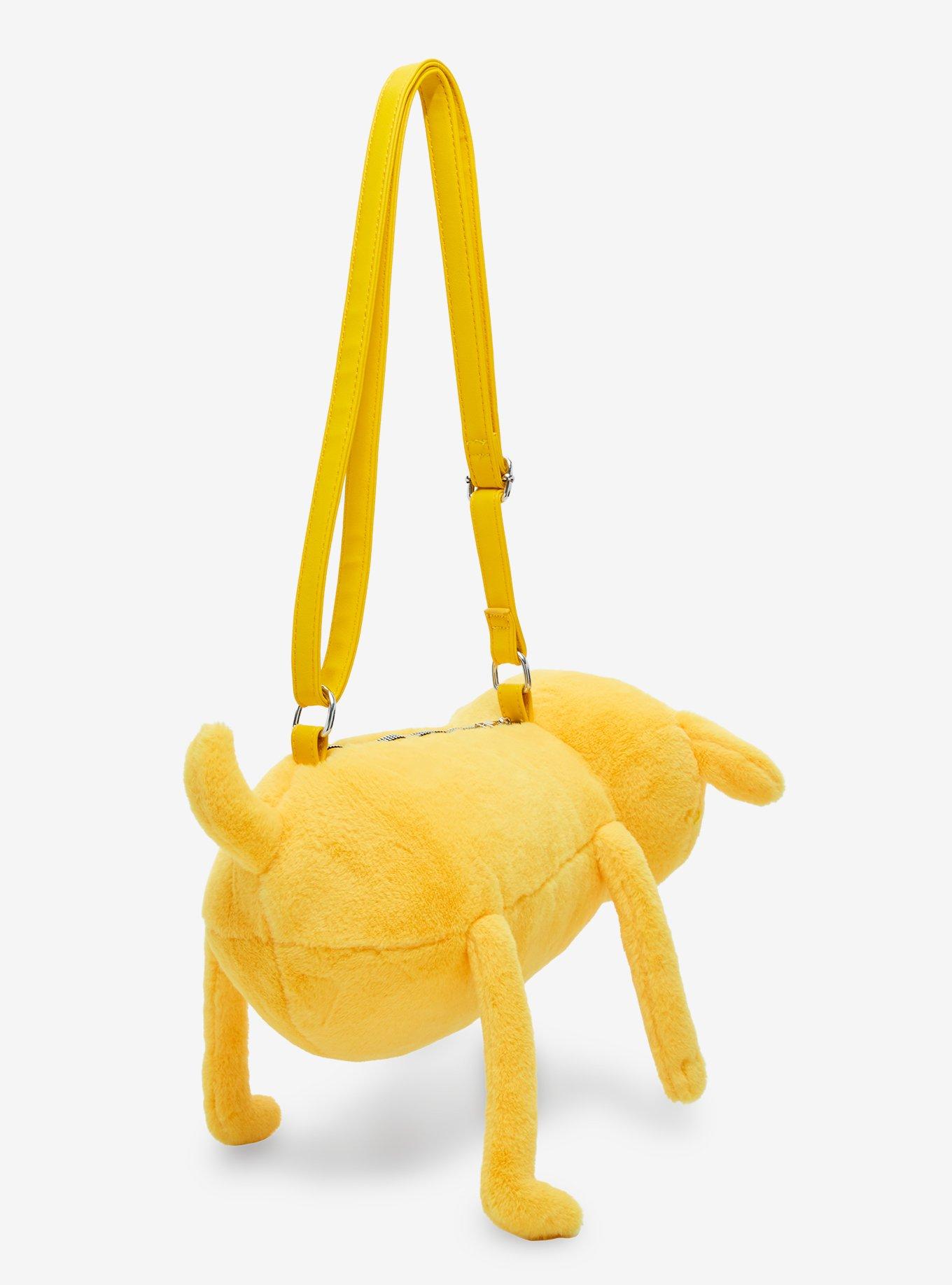 Adventure Time Jake Plush Crossbody Bag, , alternate