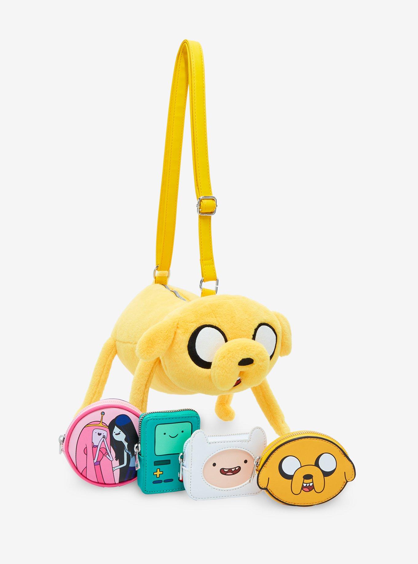 Adventure Time Jake Plush Crossbody Bag, , alternate