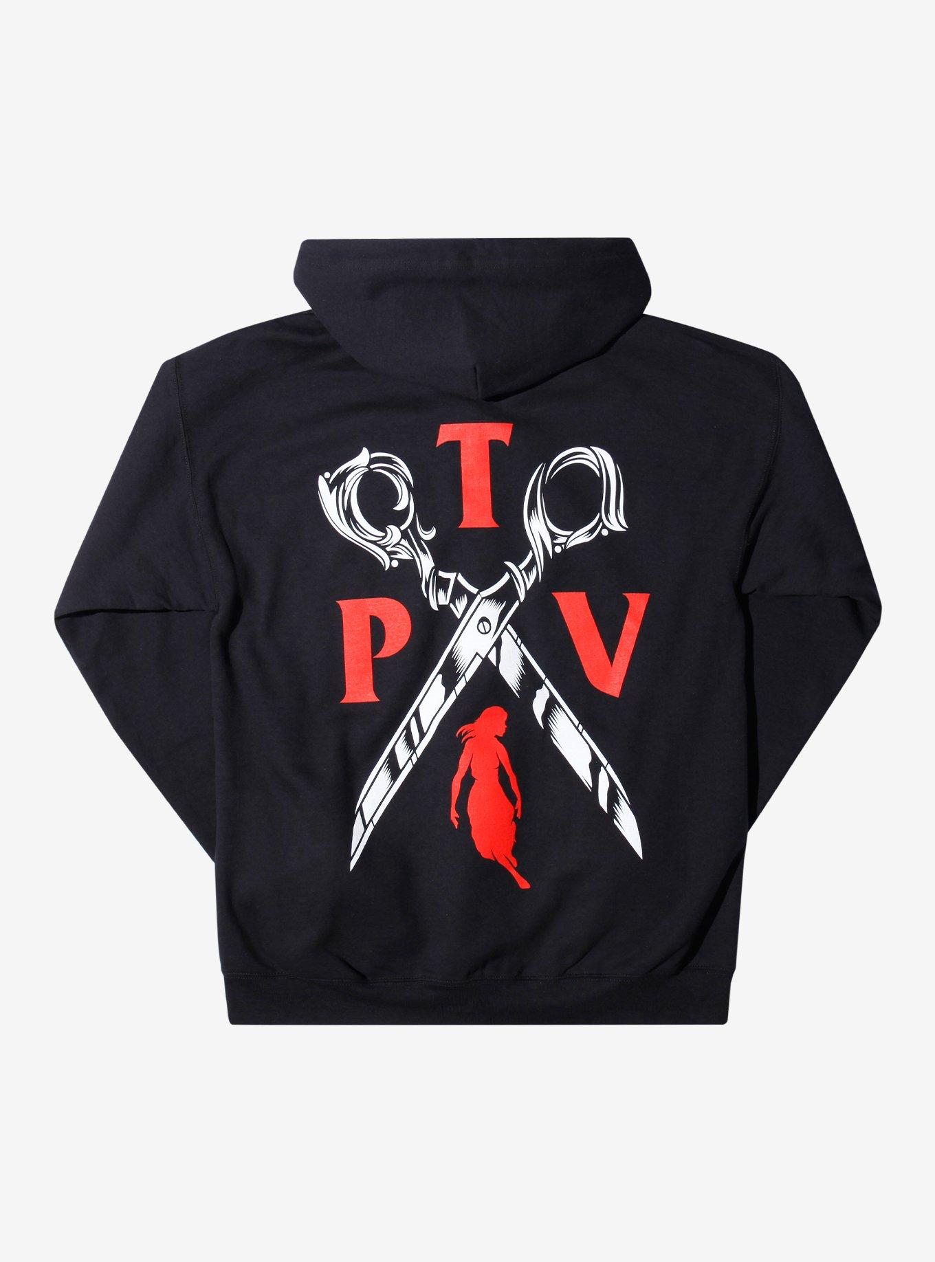 Pierce The Veil Scissors King For A Day Hoodie, , hi-res