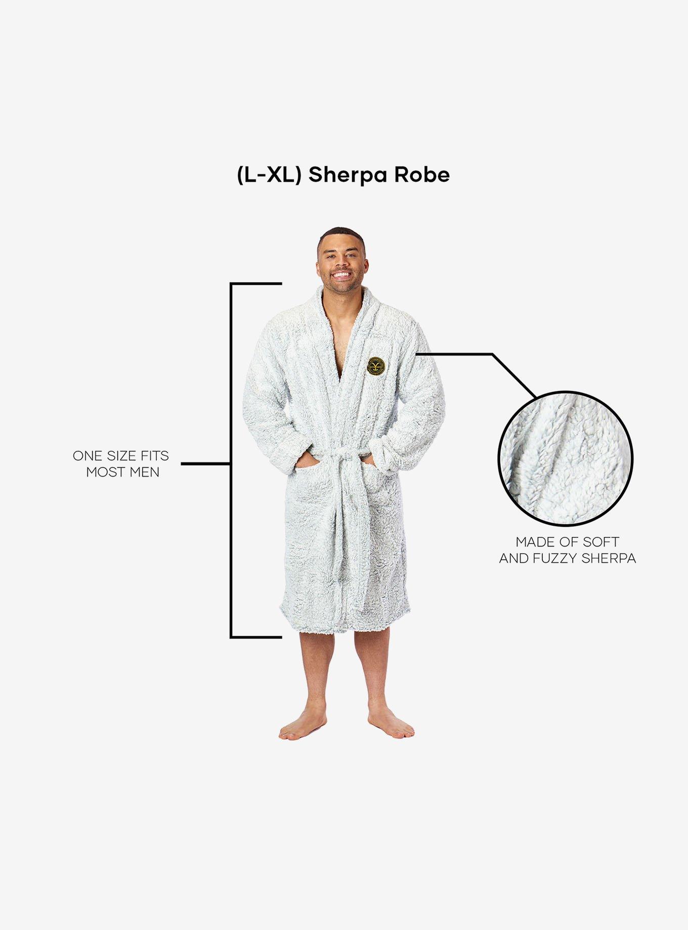 Yellowstone Sherpa Bathrobe, , alternate