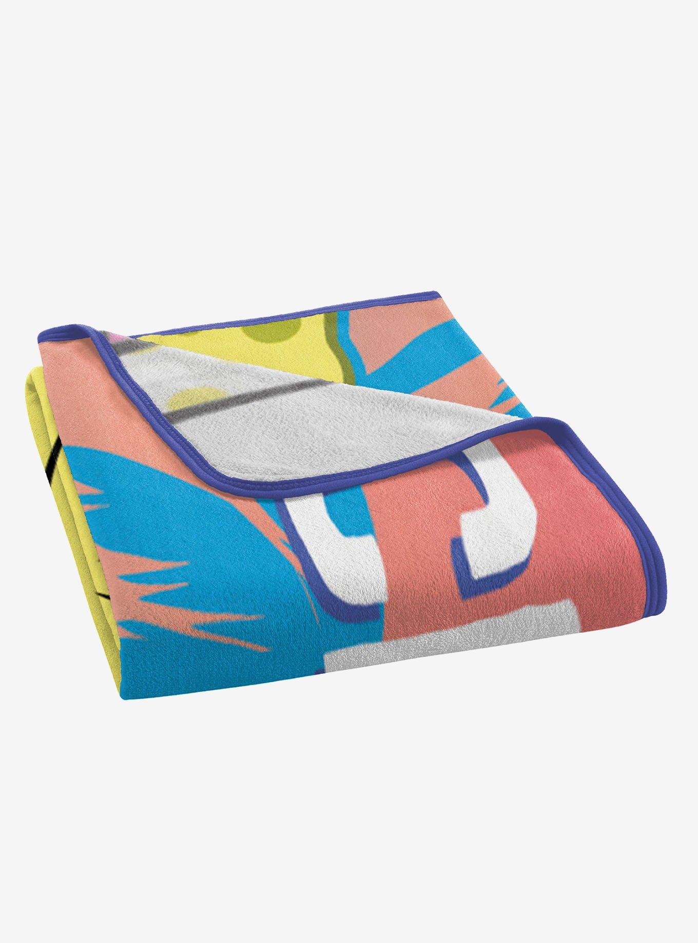 SpongeBob SquarePants Chillin Micro Raschel Throw, , alternate - view 5