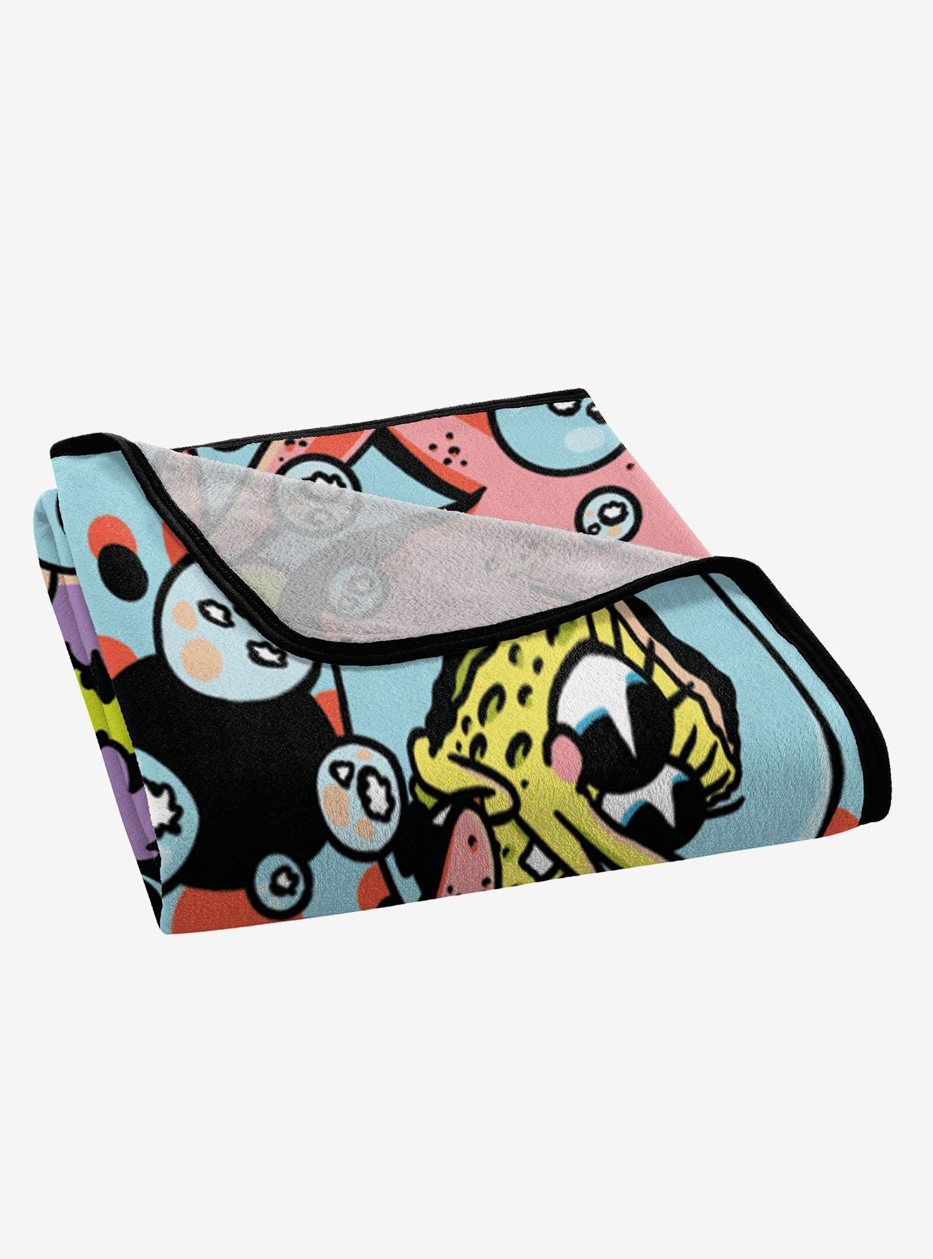 SpongeBob SquarePants Dance Patrick Micro Raschel Throw, , alternate