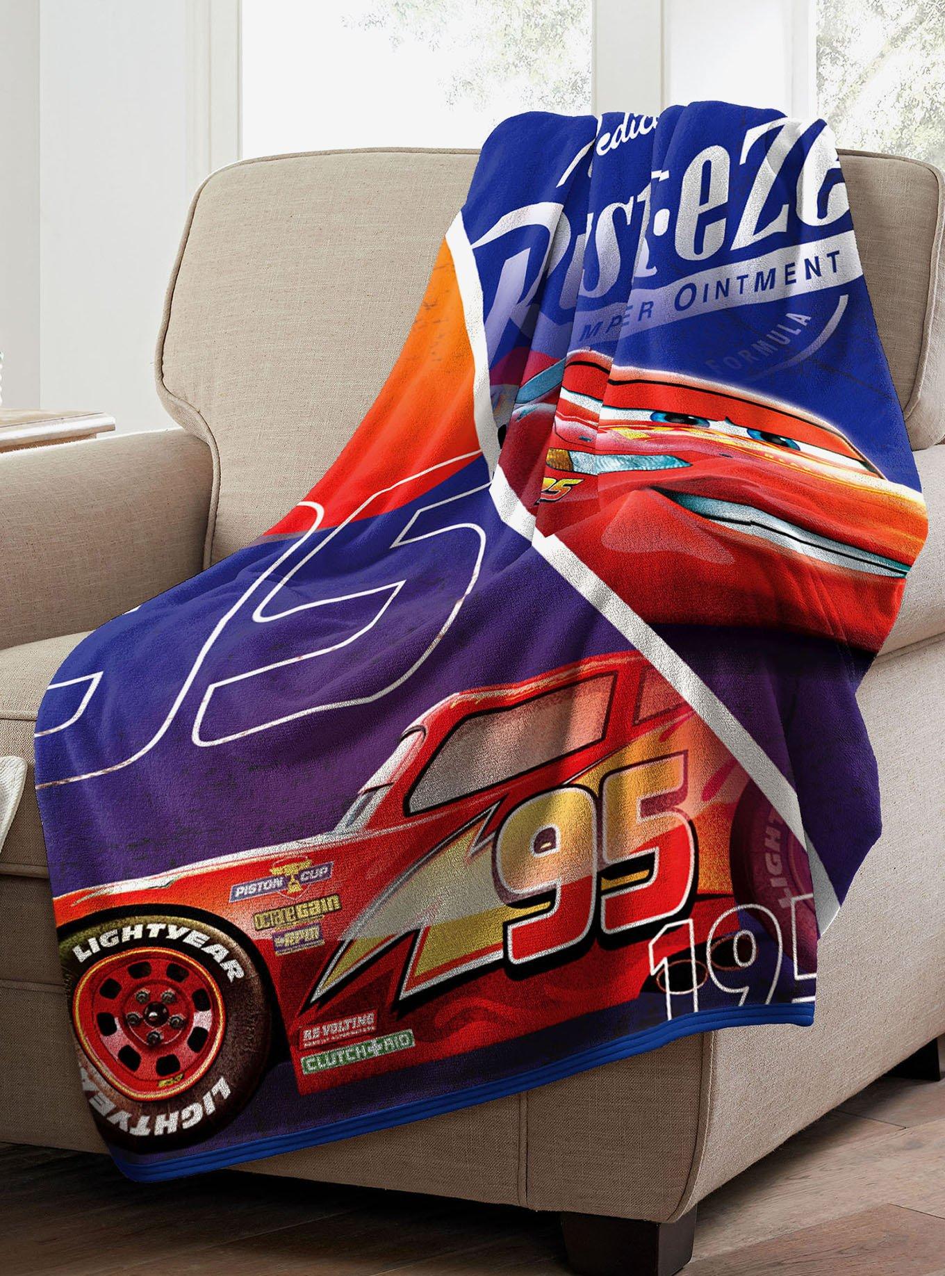 Disney Pixar Cars Rusteze Split Micro Raschel Throw, , alternate