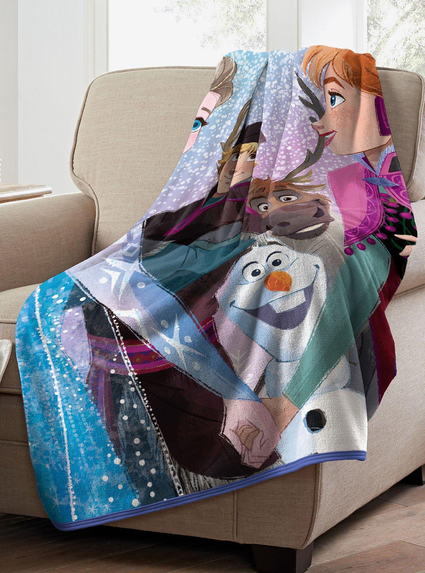 Disney Frozen New Family Micro Raschel Throw, , alternate