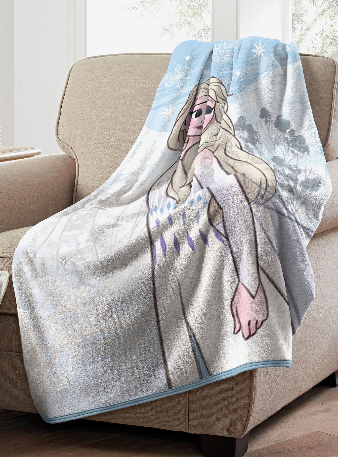 Disney Frozen 2 Snowscape Micro Raschel Throw, , alternate