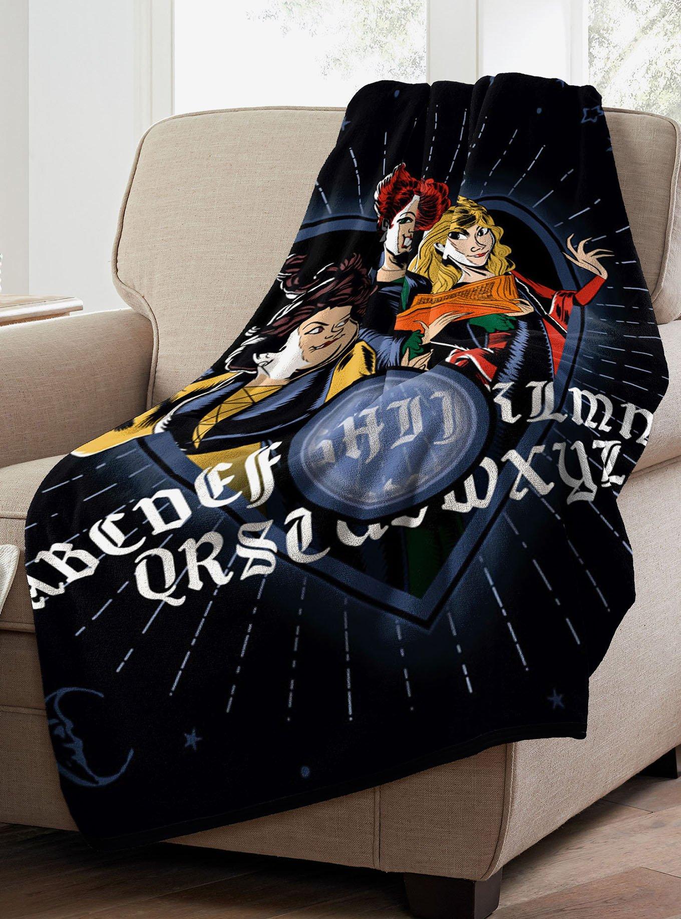 Disney Hocus Pocus I Heart Hocus Micro Raschel Throw, , alternate