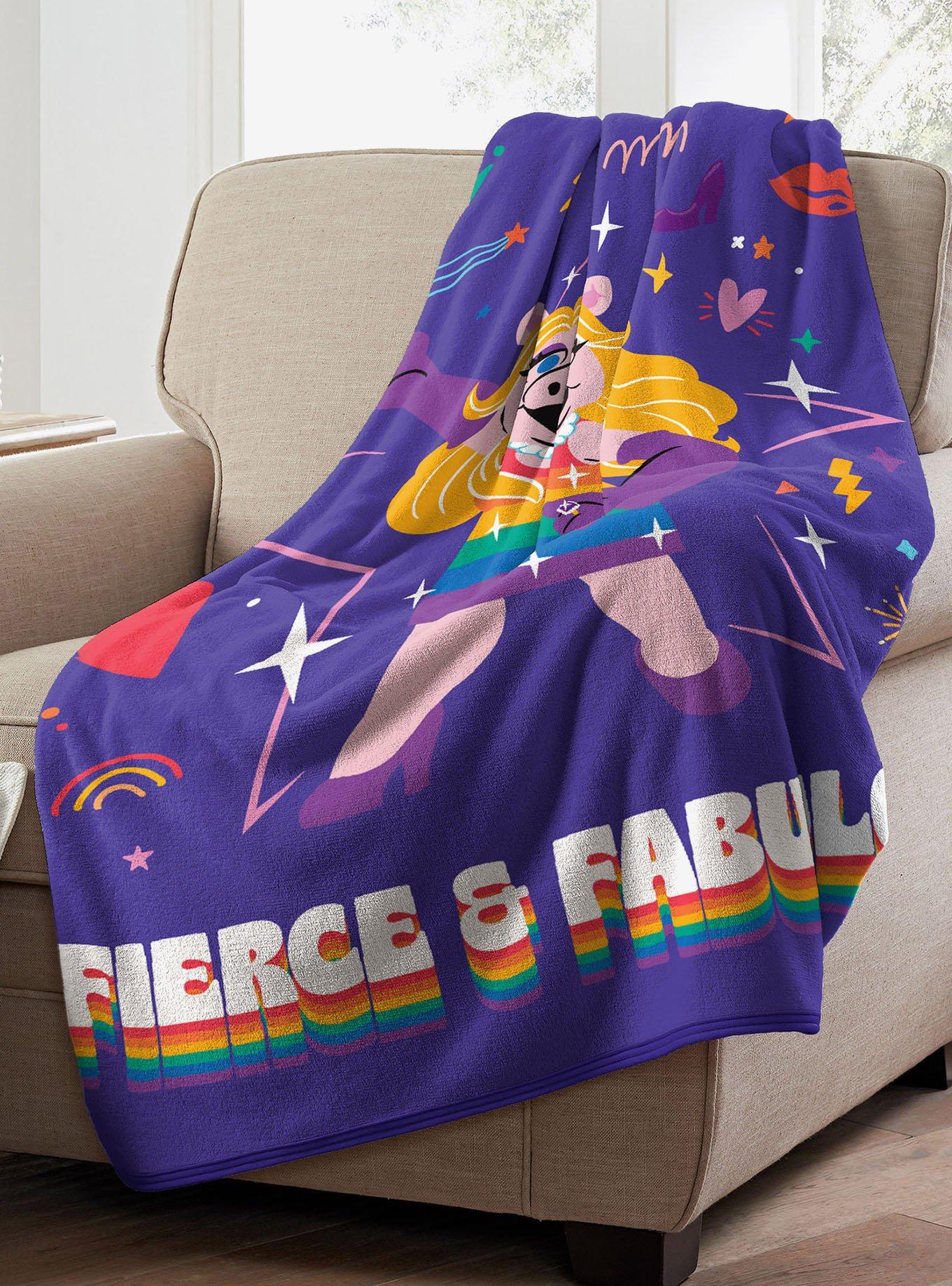 Muppets Fierce And Fab Micro Raschel Throw, , alternate