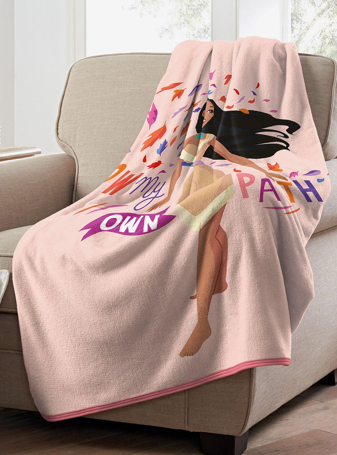 Disney Pocahontas Own Path Micro Raschel Throw, , alternate