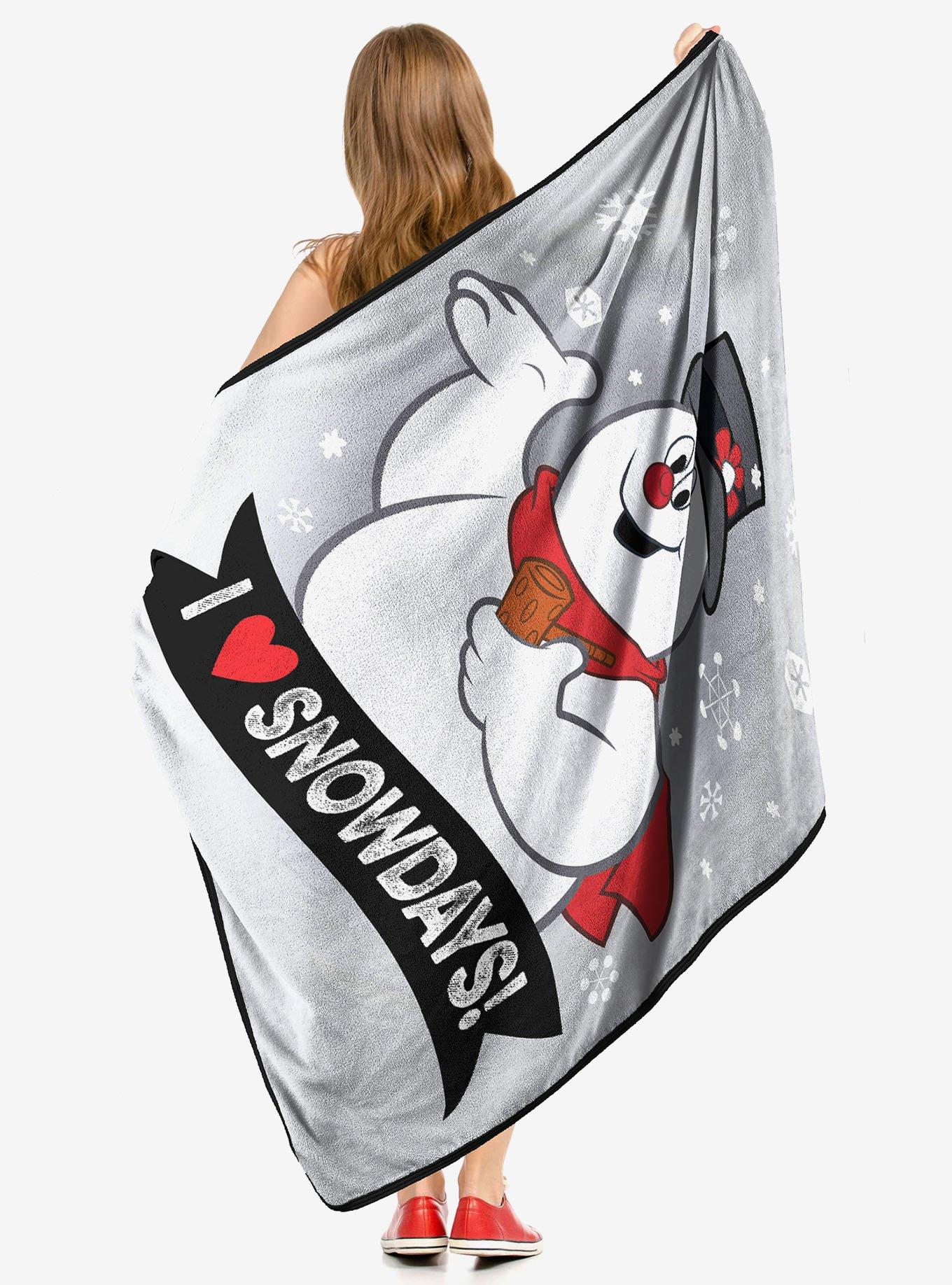 Frosty the Snowman Snowdays Micro Raschel Throw, , alternate