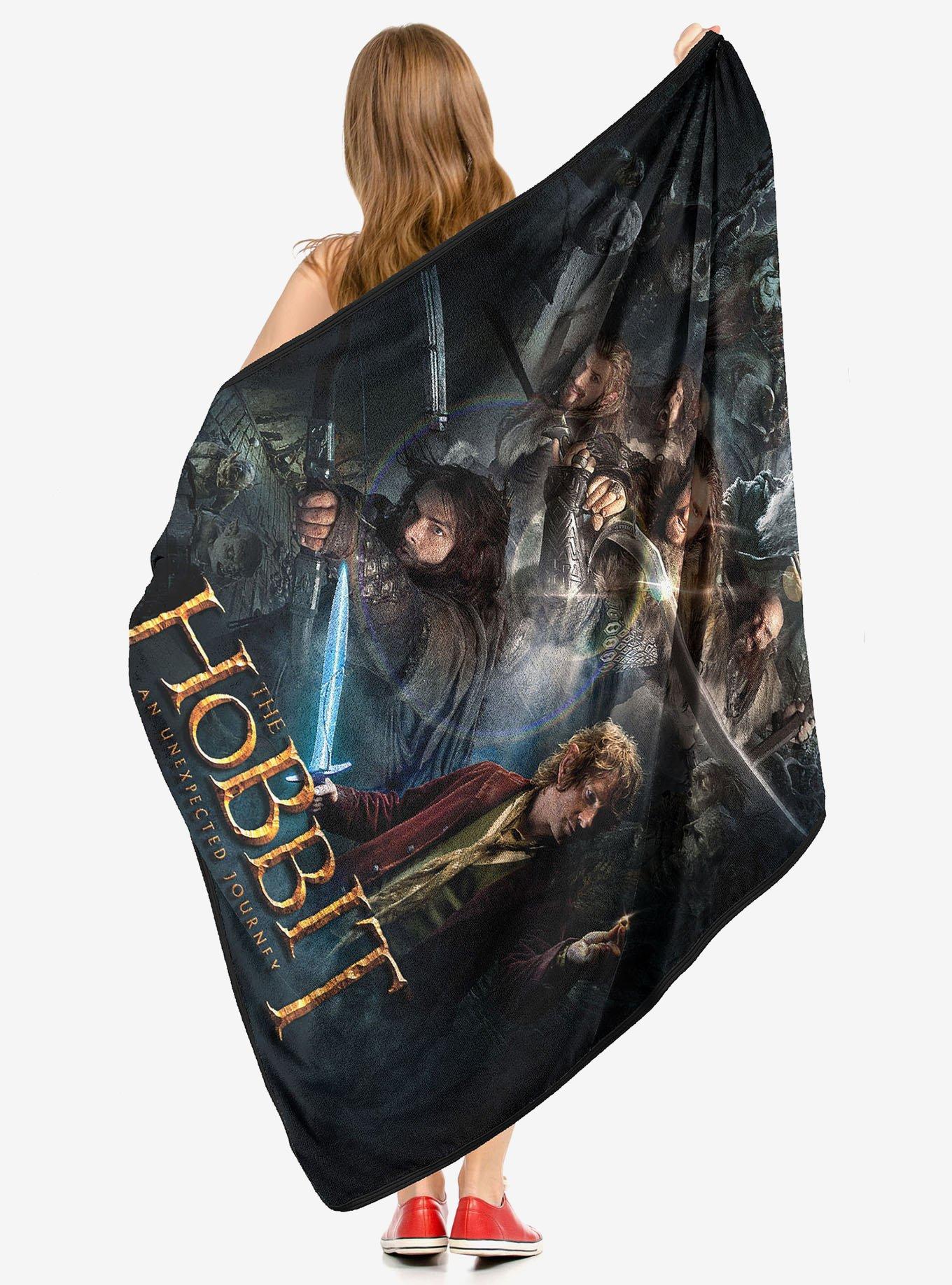 The Hobbit Unexpected Journey Micro Raschel Throw, , alternate