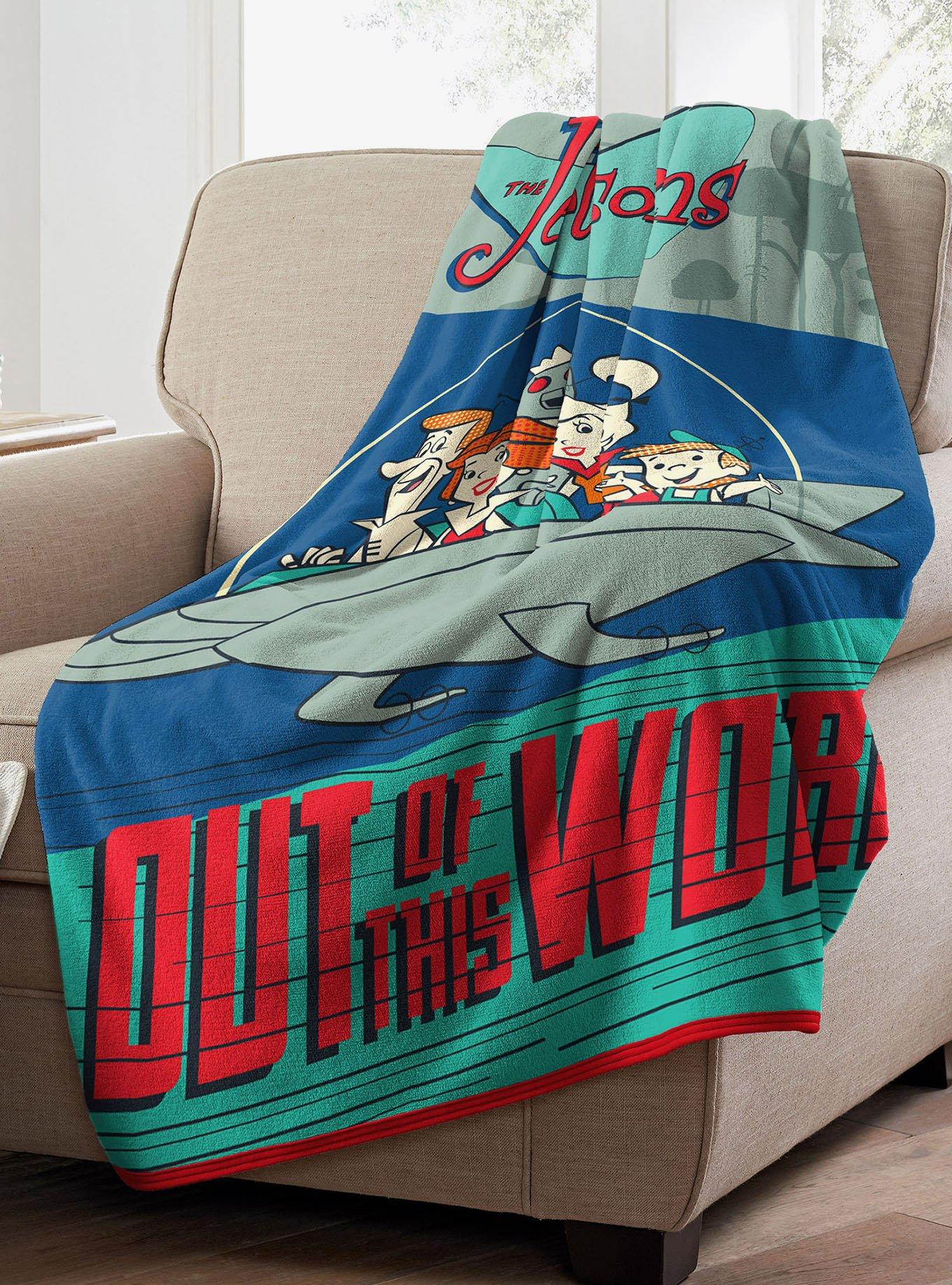 The Jetsons Out of This World Micro Raschel Throw