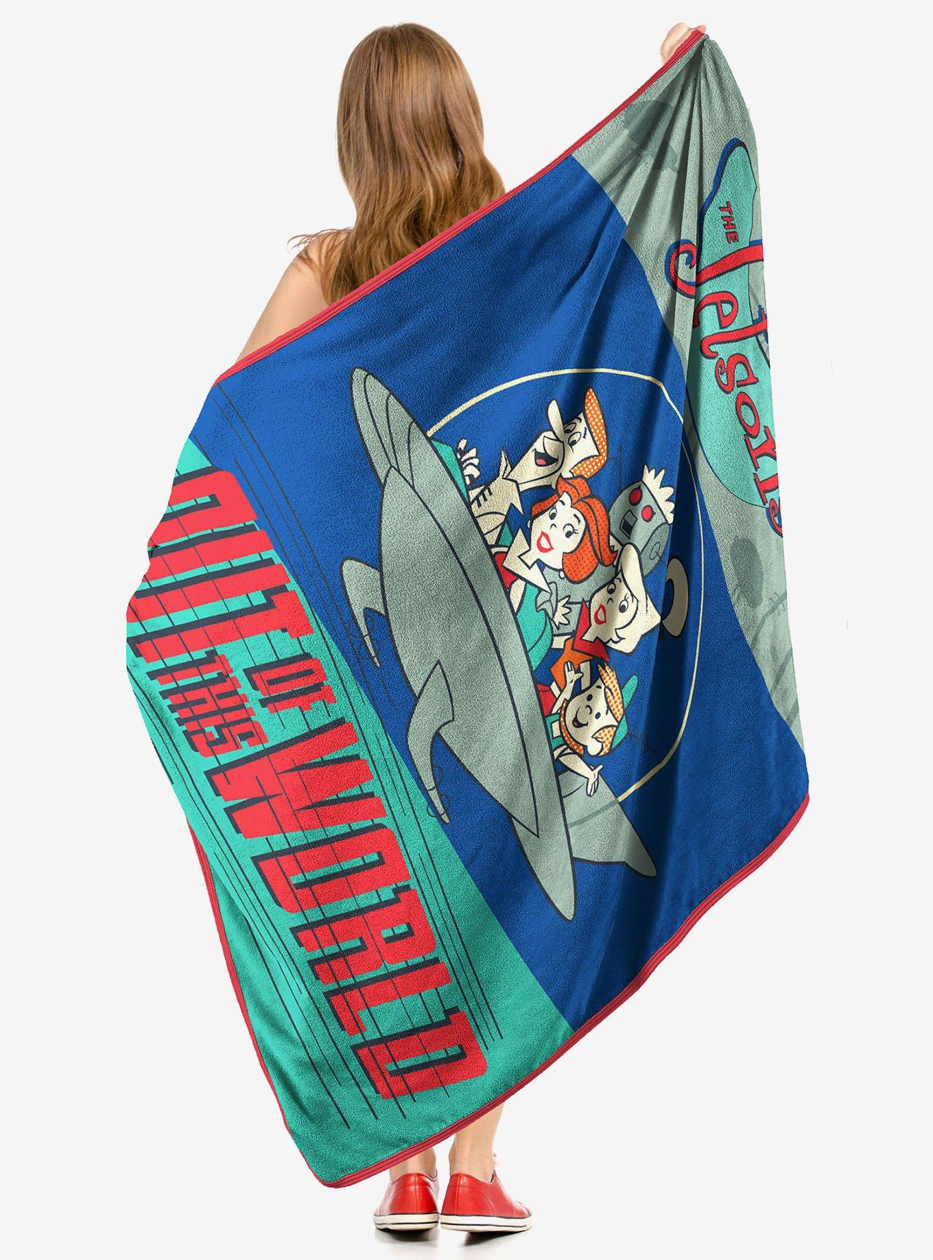 The Jetsons Out of This World Micro Raschel Throw, , alternate