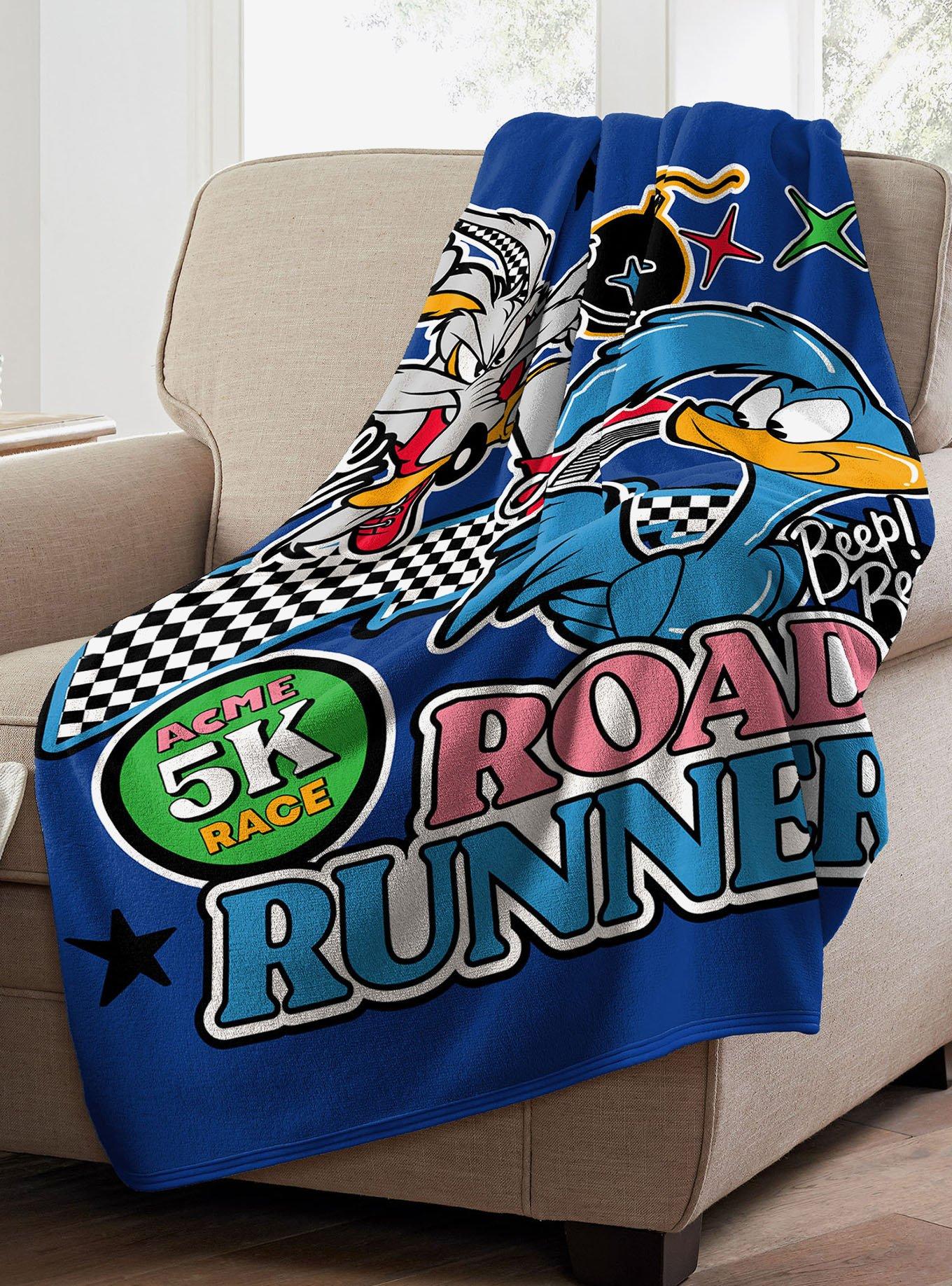 Looney Tunes Beep Beep Micro Raschel Throw, , alternate