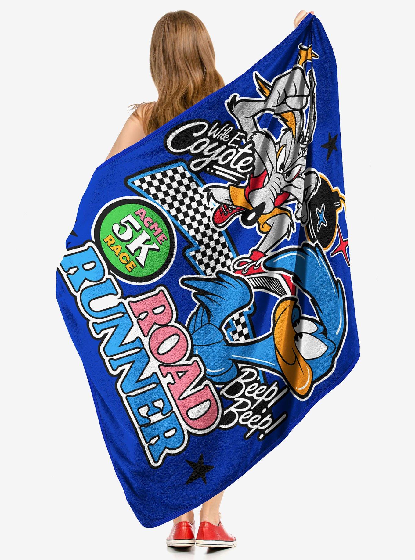 Looney Tunes Beep Beep Micro Raschel Throw, , alternate