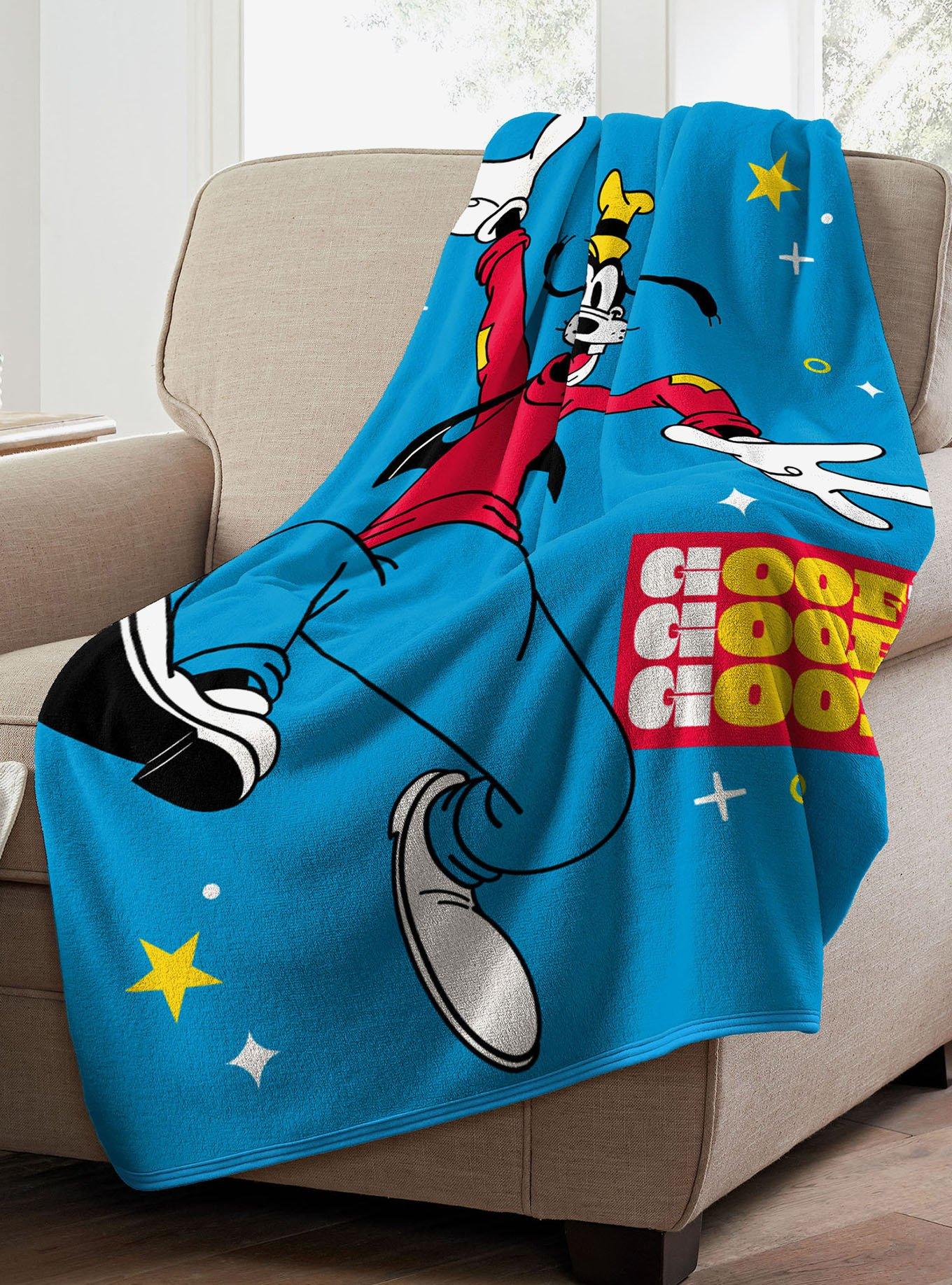 Disney Goofy Guy Micro Raschel Throw, , alternate