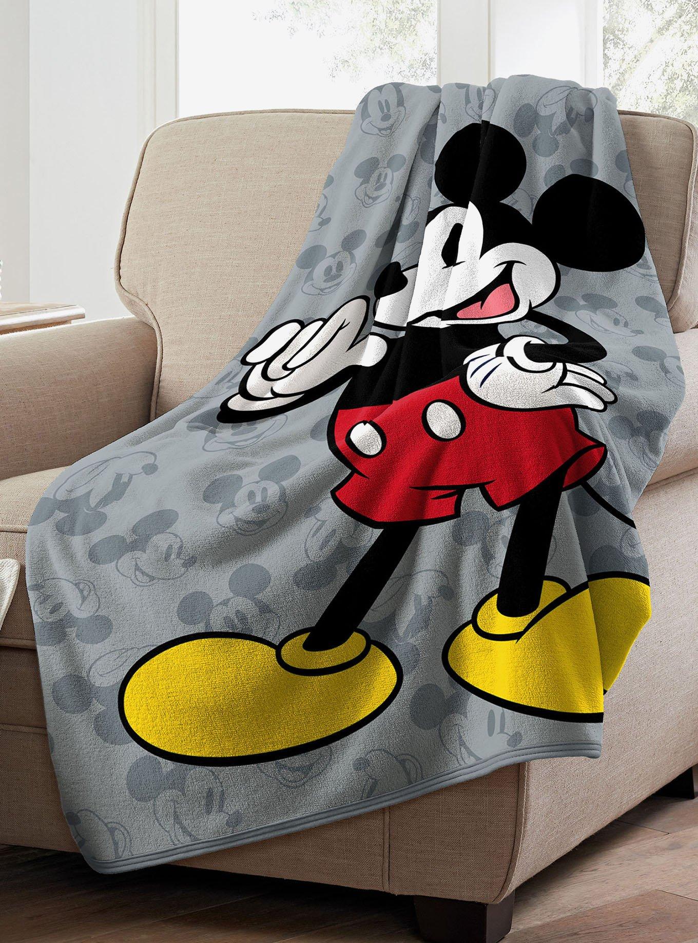 Disney Mickey Mouse This Is Mickey Micro Raschel Throw, , alternate