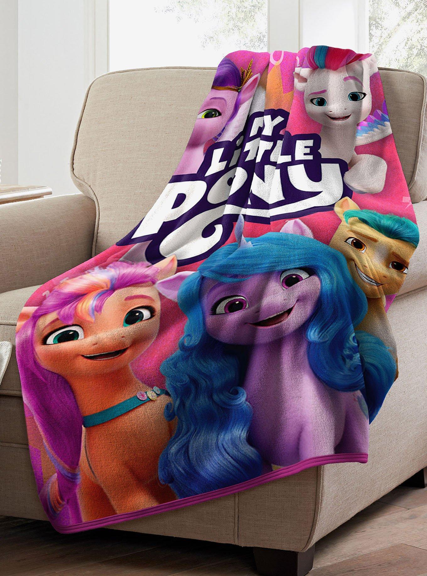 My Little Pony Poster Micro Raschel Throw, , alternate