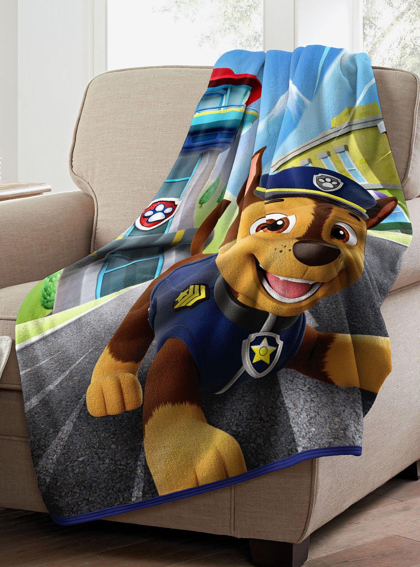 Paw Patrol Chase Your Dreams Micro Raschel Throw, , alternate