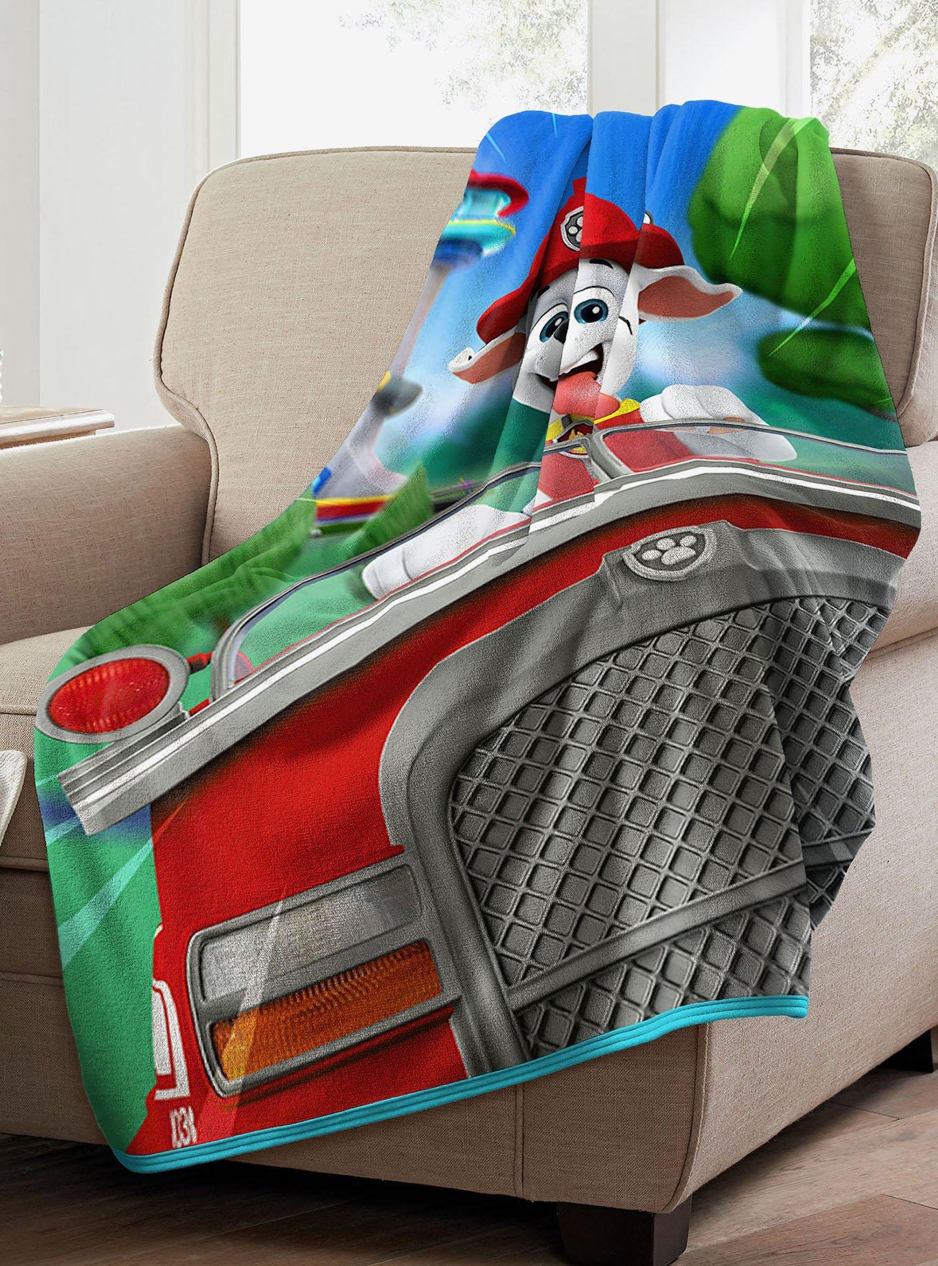 Paw Patrol On The Way Micro Raschel Throw