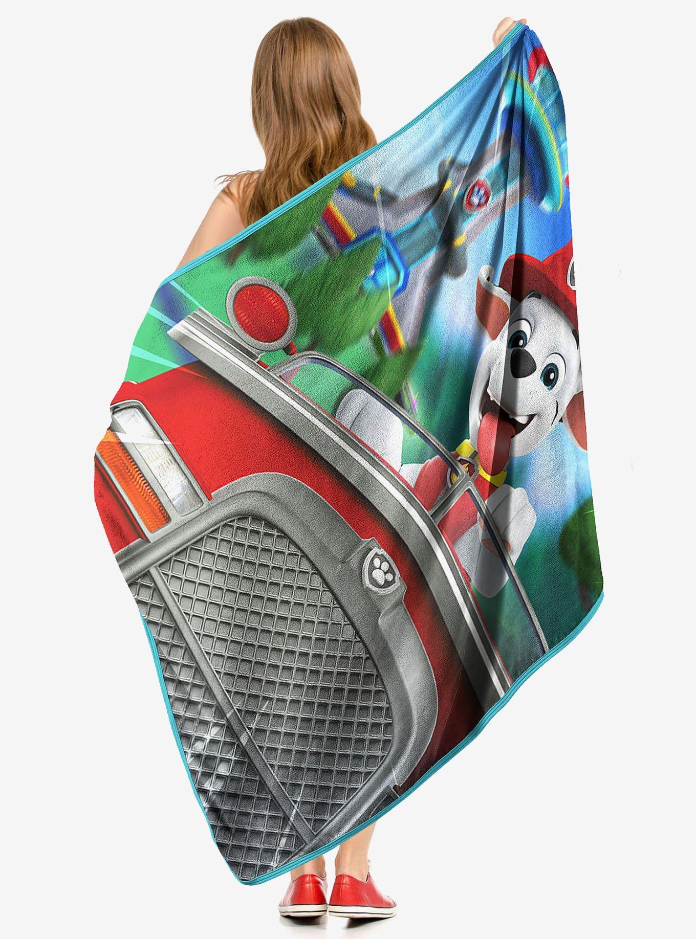 Paw Patrol On The Way Micro Raschel Throw