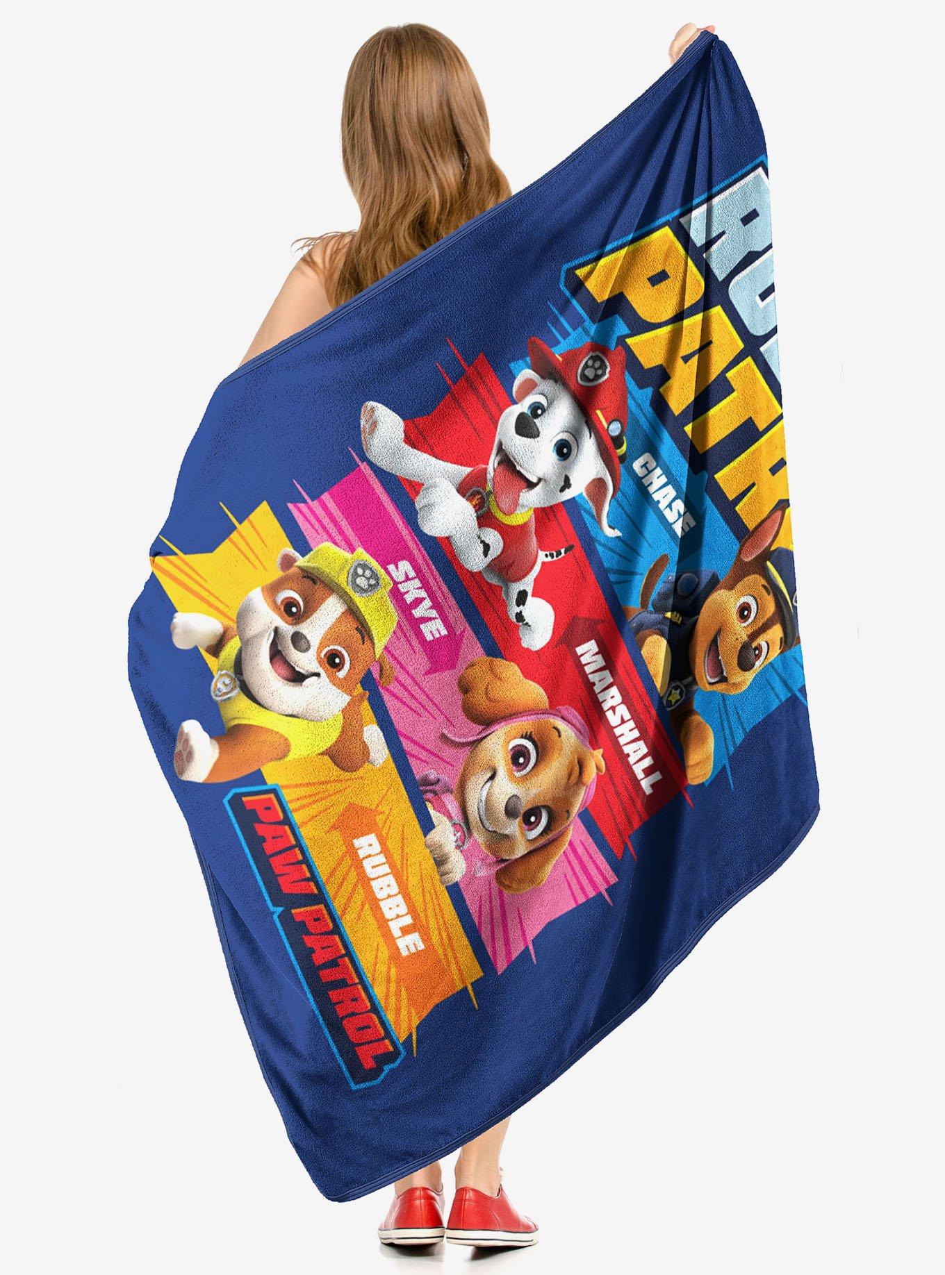 Paw Patrol Patrol Roll Micro Raschel Throw, , alternate